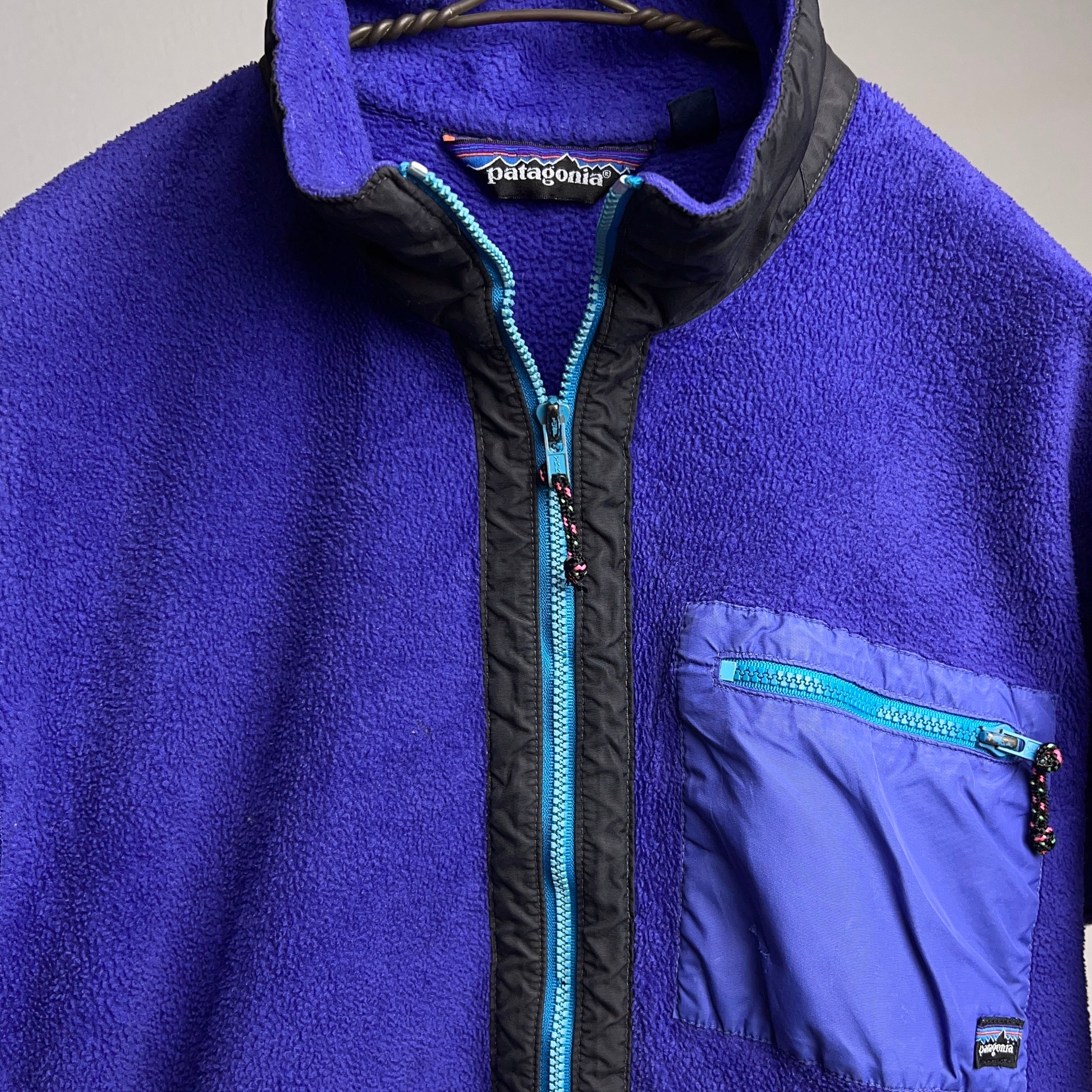 80's~ “Patagonia” Half-zip Fleece USA製 SIZE M 80年代 パタゴニア
