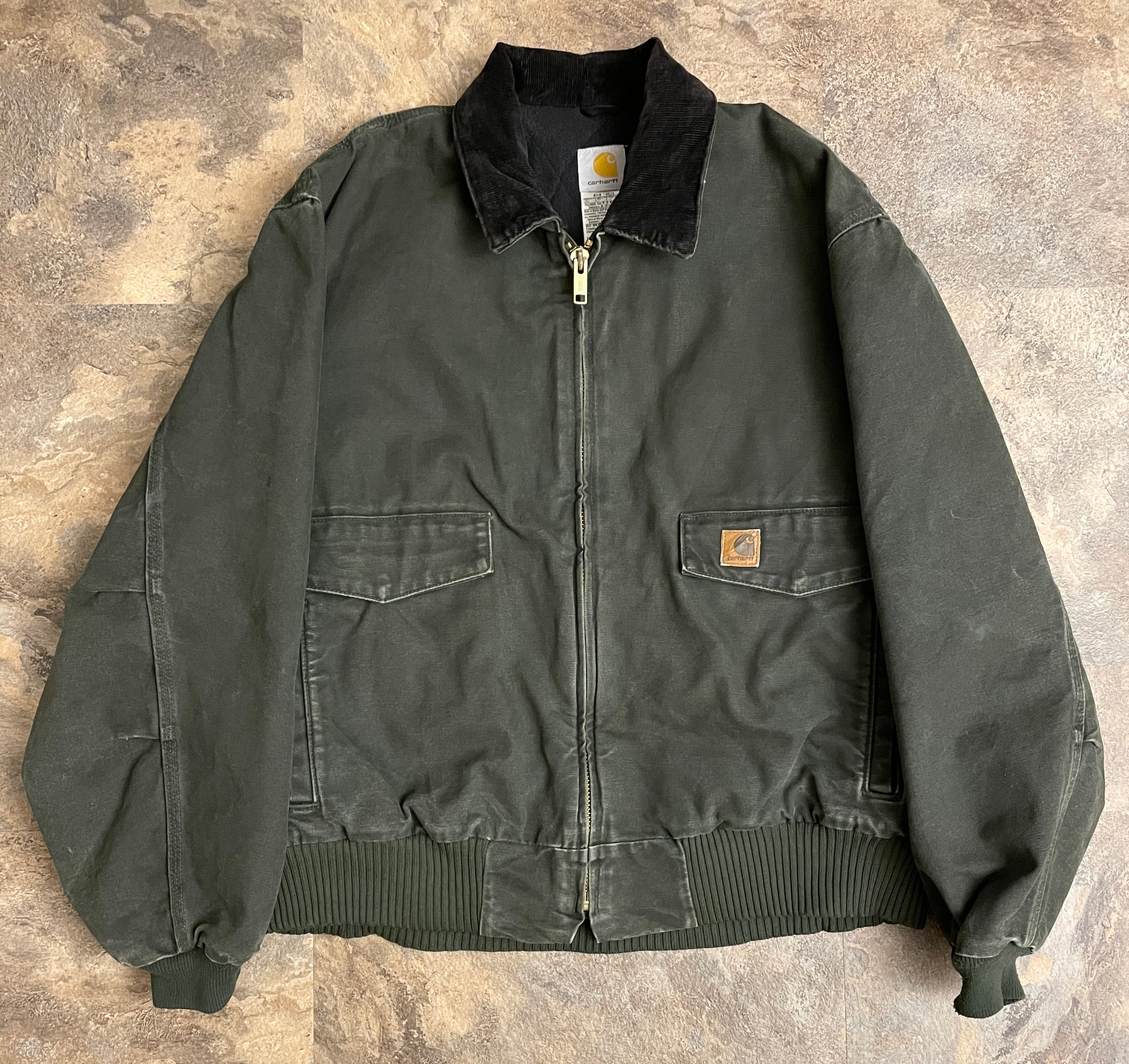 carhartt カーハート ボンバー ジャケット J165 モスグリーン | Pay ID