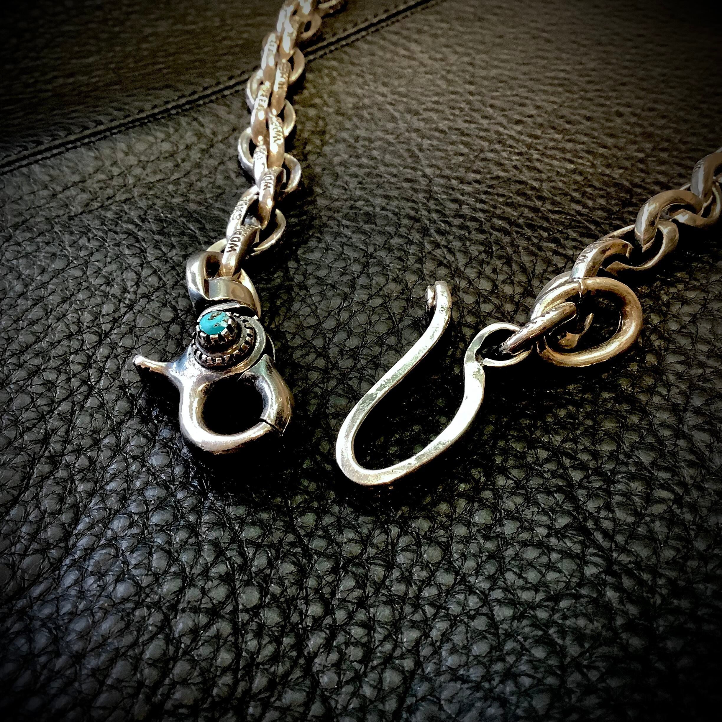 WHEELWORKS ウォレットチェーン WalletChain turquoise clip