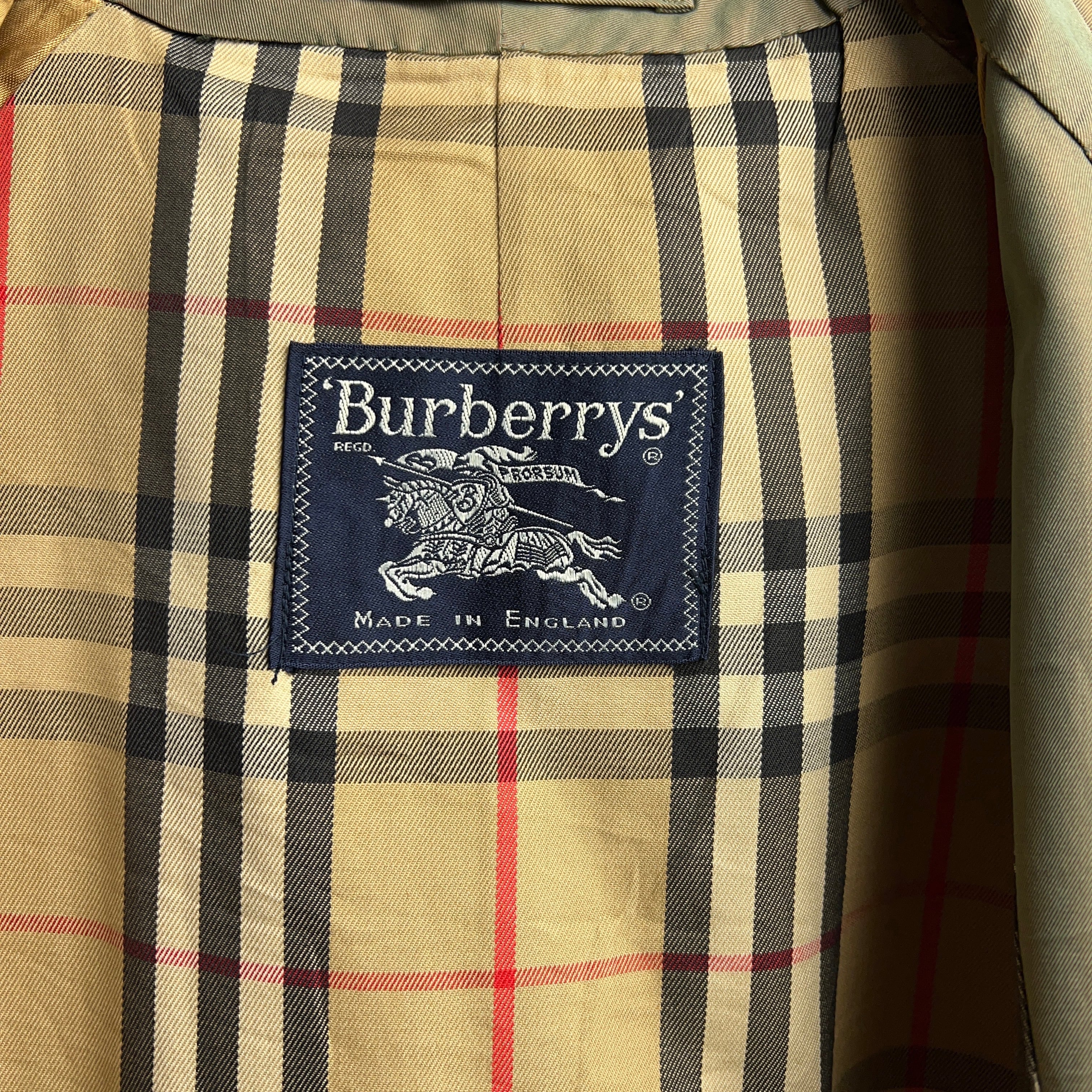80's~90's 'Burberrys' バルマカーンコート 玉蟲カラー 英国製