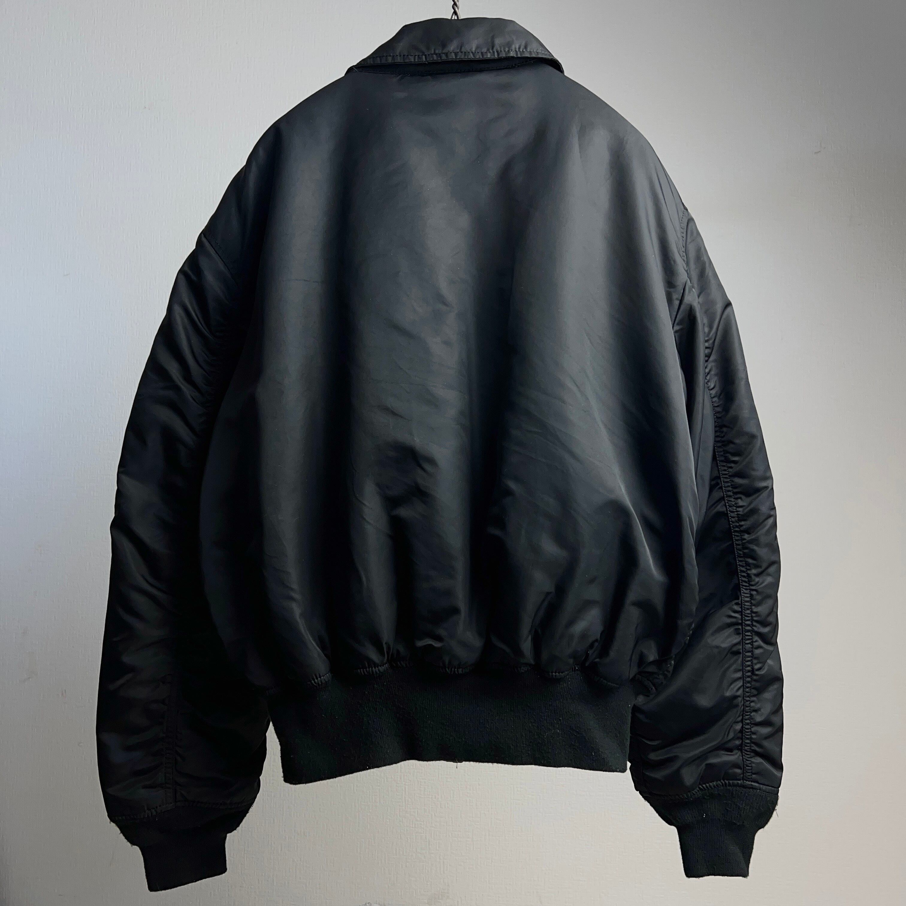 ALPHA INDUSTRIES BLACK CWU-45/P FLIGHT JACKET フライトジャケット