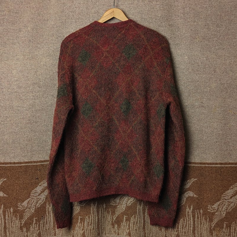 60s T.N.T. ROBERT BRUCE Mohair Cardigan （L） | Wonder Wear