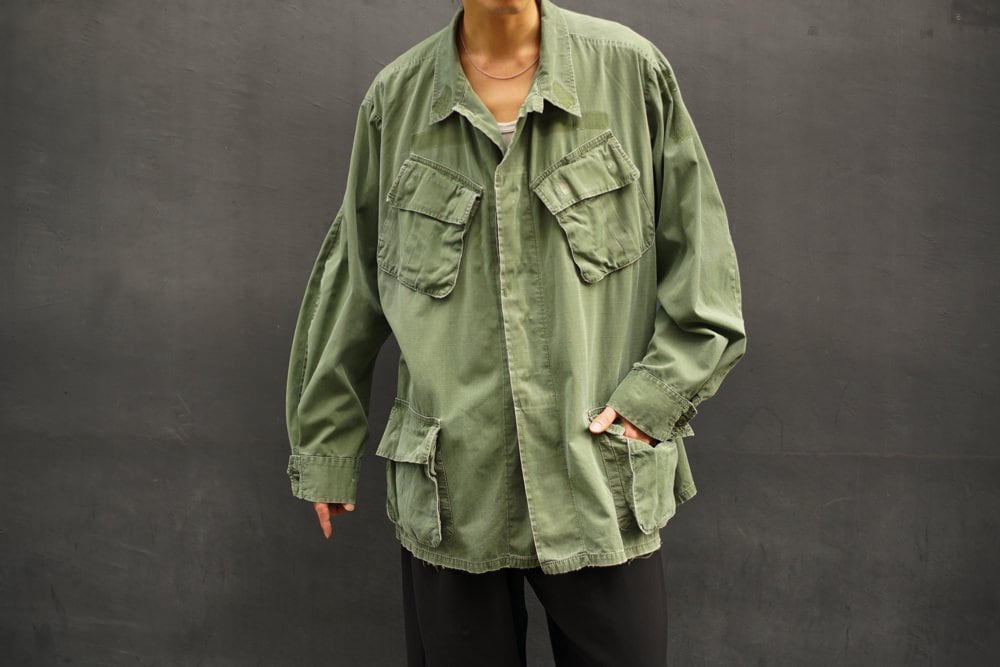 Jungle Fatigue Jacket [1960s] [US ARMY] Vintage Jungle Fatigue