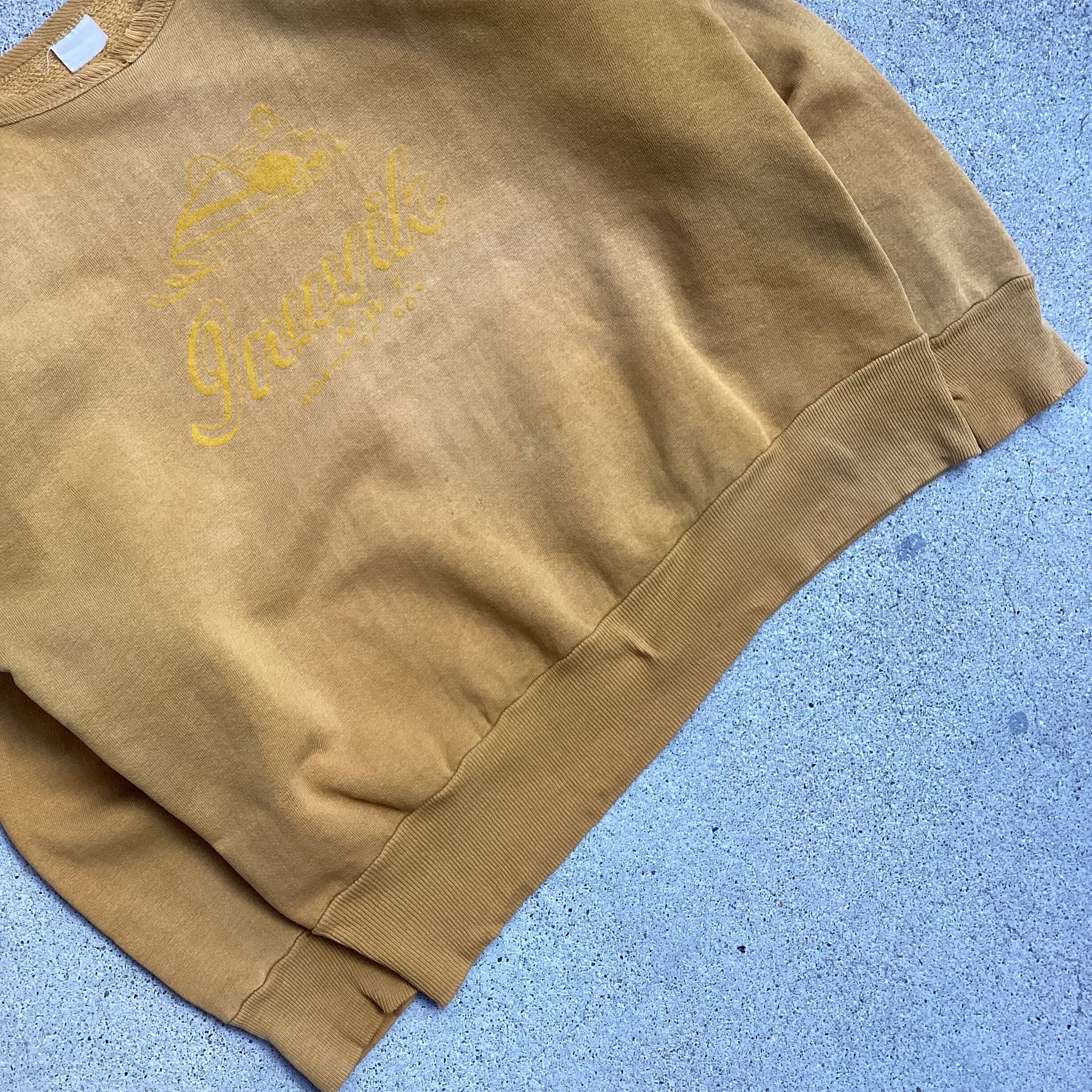 60s CANADA? USA? VINTAGE スウェットシャツ オールコットン ラグラン