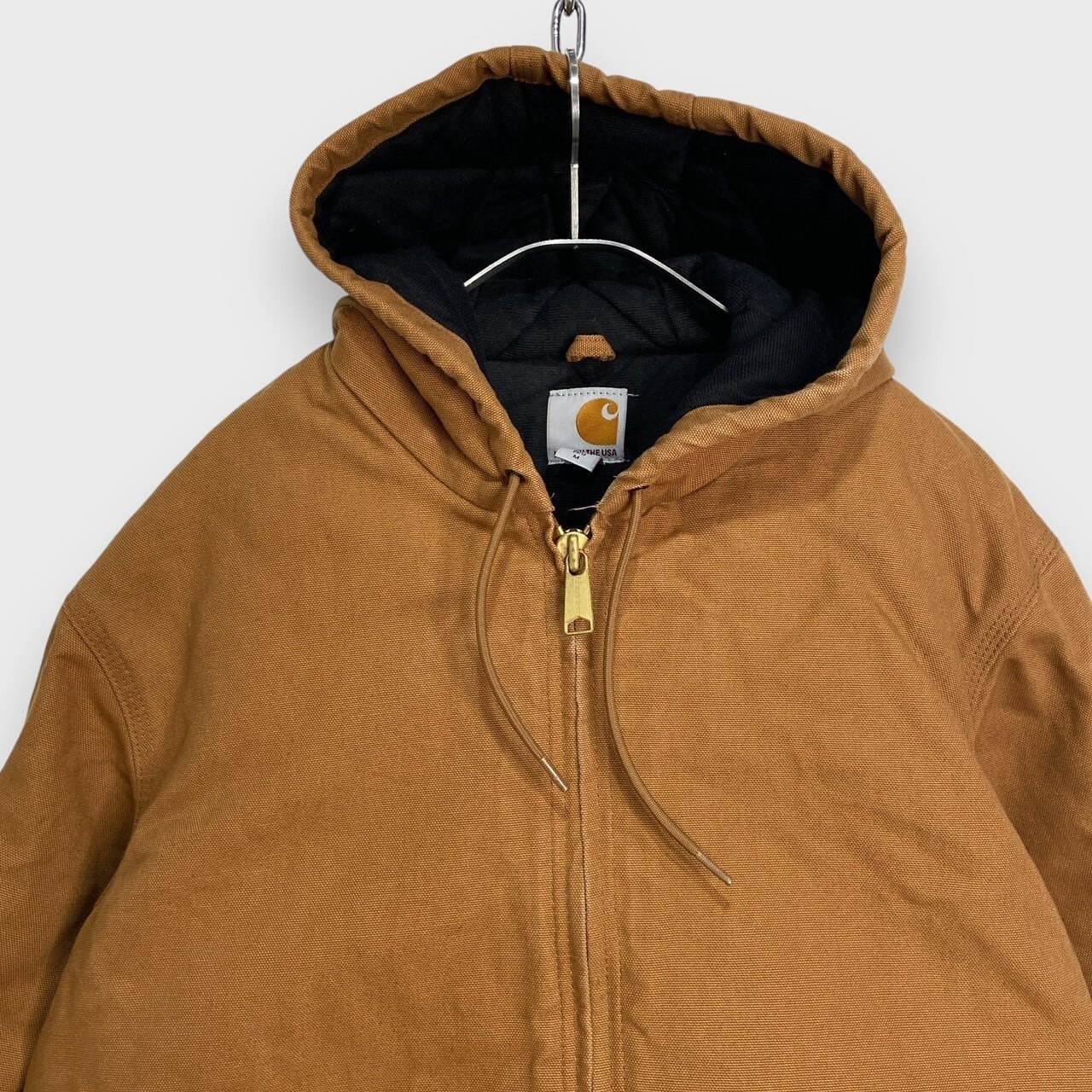 carhartt USA カーハート アクティブジャケット ダック ブラウン M