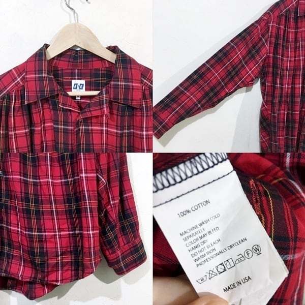 AiE エーアイイー Painter Shirt ペインターシャツ レッド M