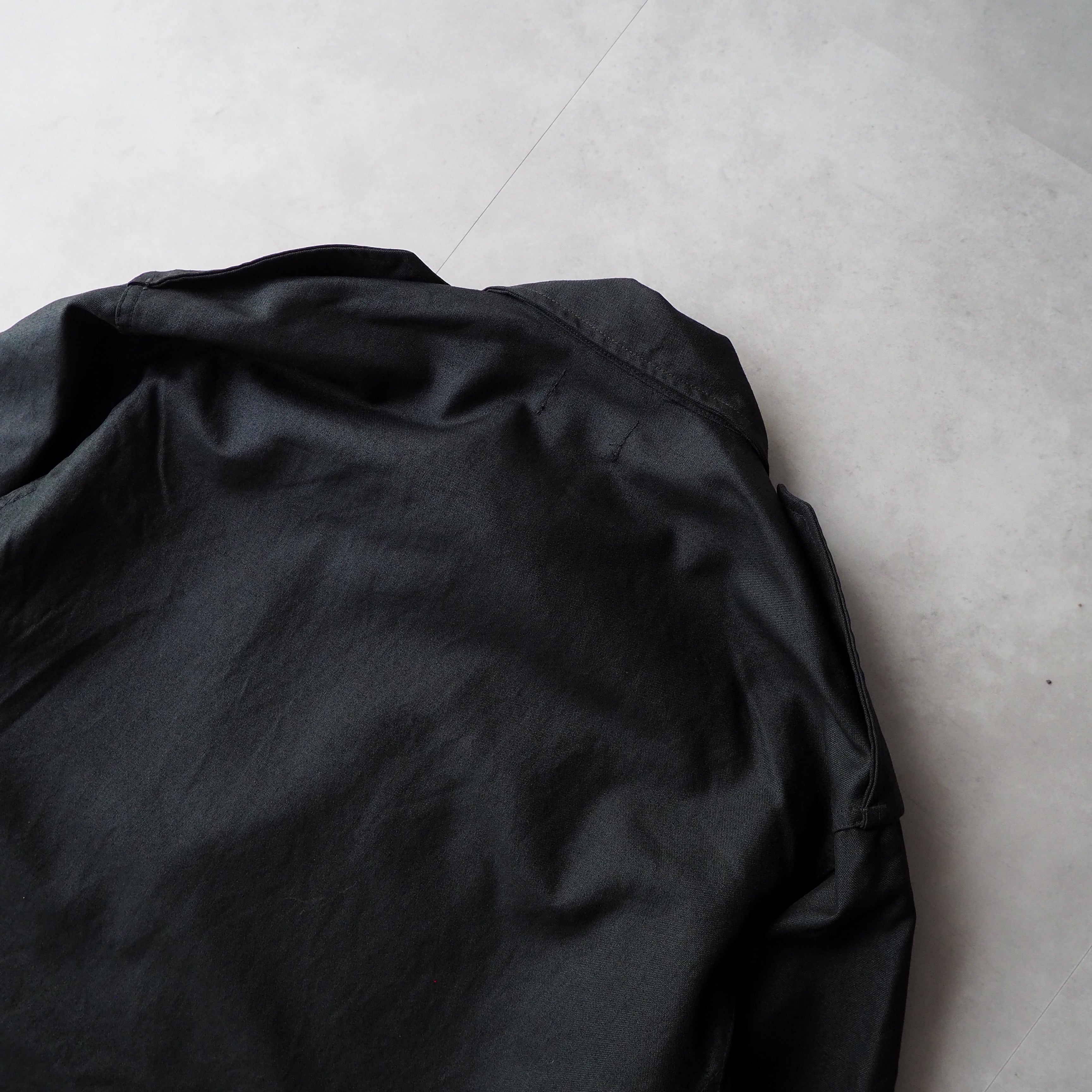 Early 90s “A.P.C.” F-2 sampling military jacket black 90年代