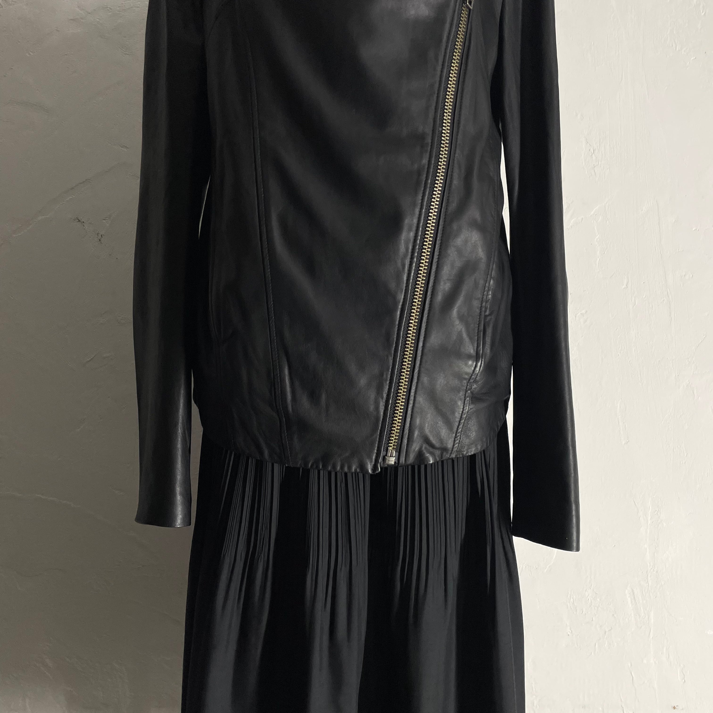 HELMUT LANG Sheepskin Leather Jacket | VOLAR