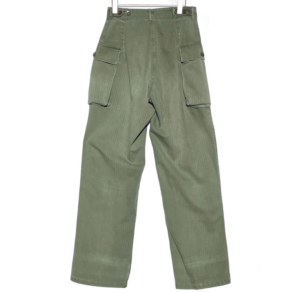 US.ARMY M-43] Vintage HBT Field Pants [1940s] Vintage Herringbone