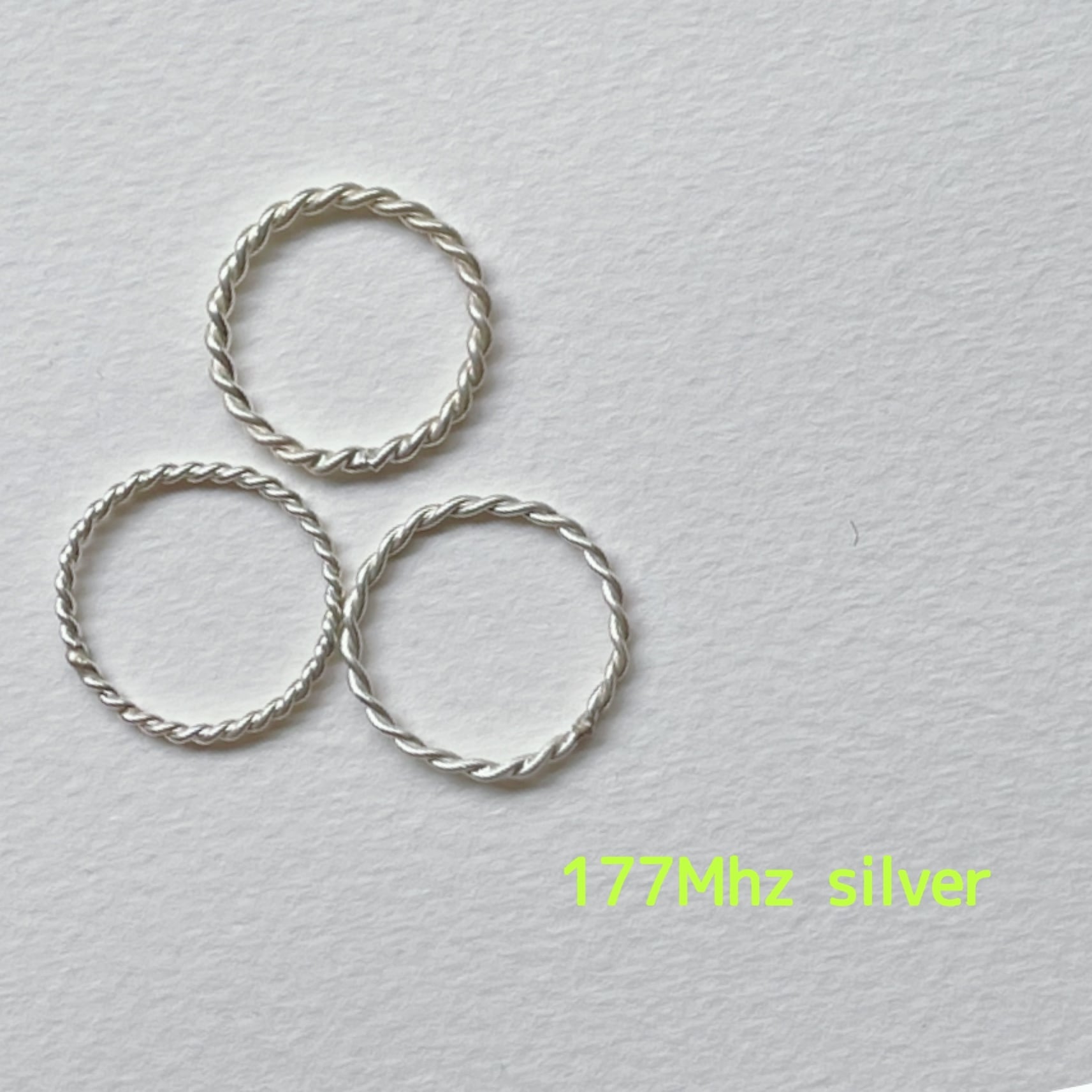 silver テンソルリング lost cubit 177Mhz 1/8size | Pay ID