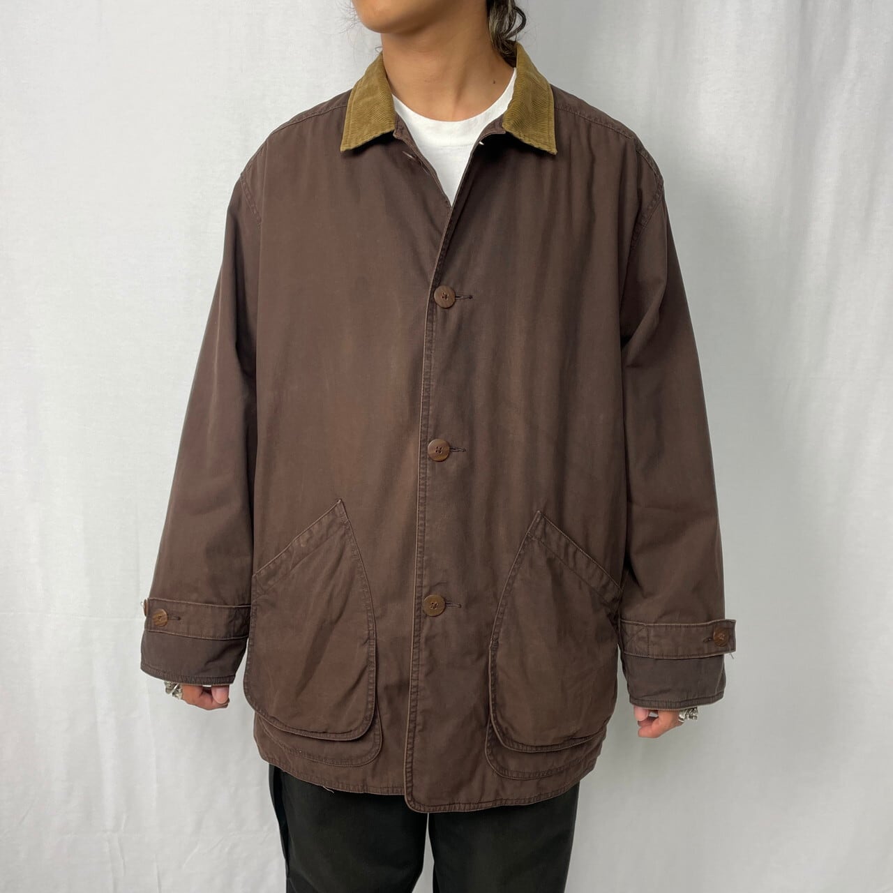 90年代 J.CREW Jクルー ハンティングジャケット メンズL-XL相当 古着