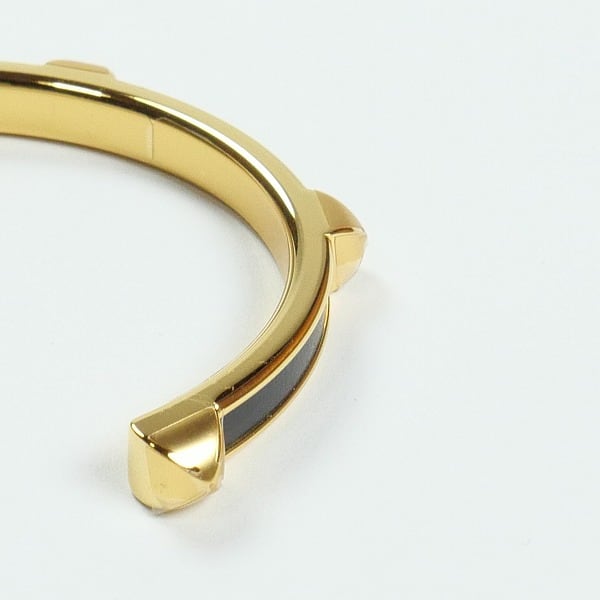 Size【3】 HERMES エルメス BRACELET JONC ATHENA アテナ NOIR T3