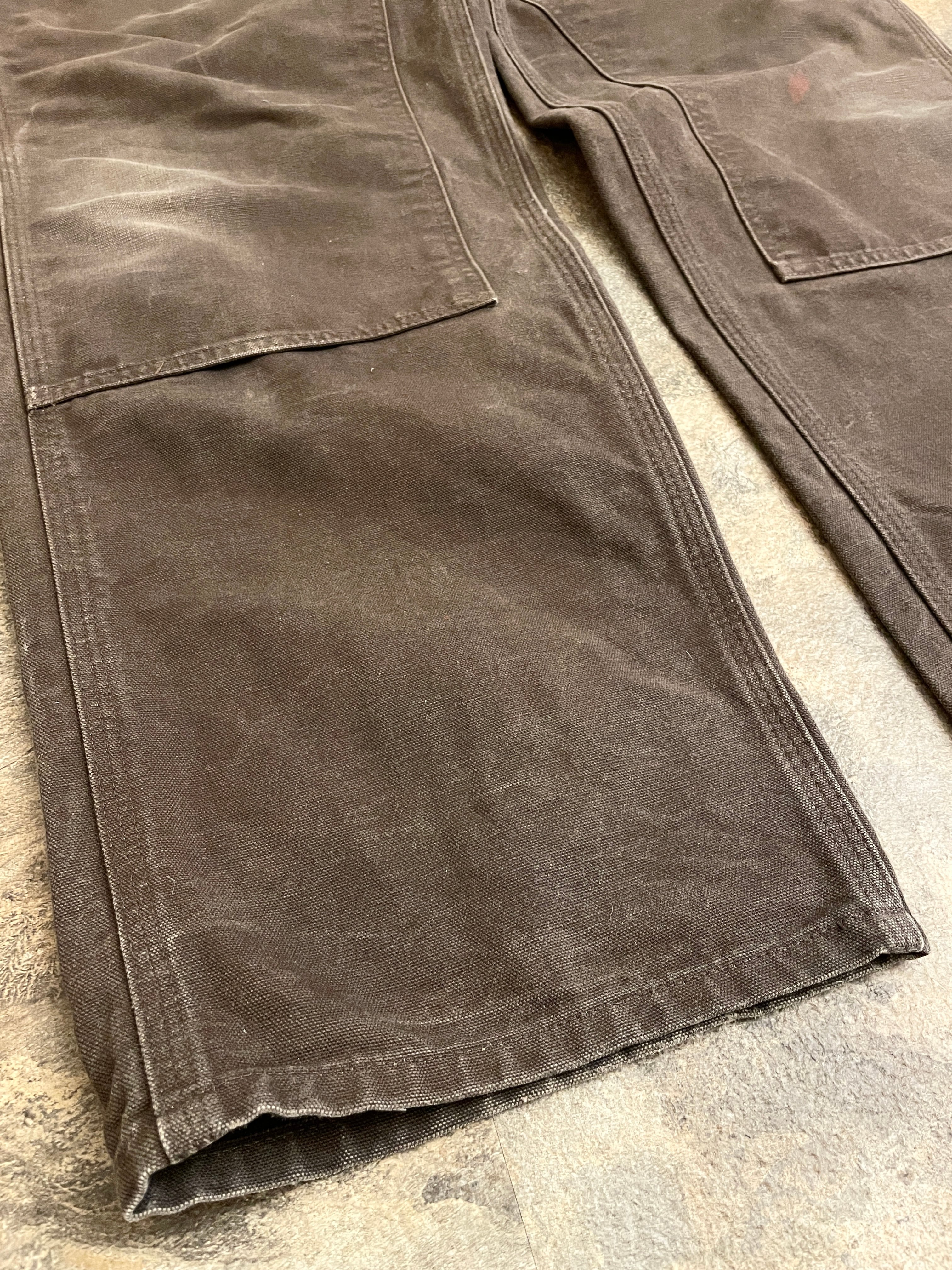 carhartt カーハートダブルニー ペインターパンツ ダークブラウン W36