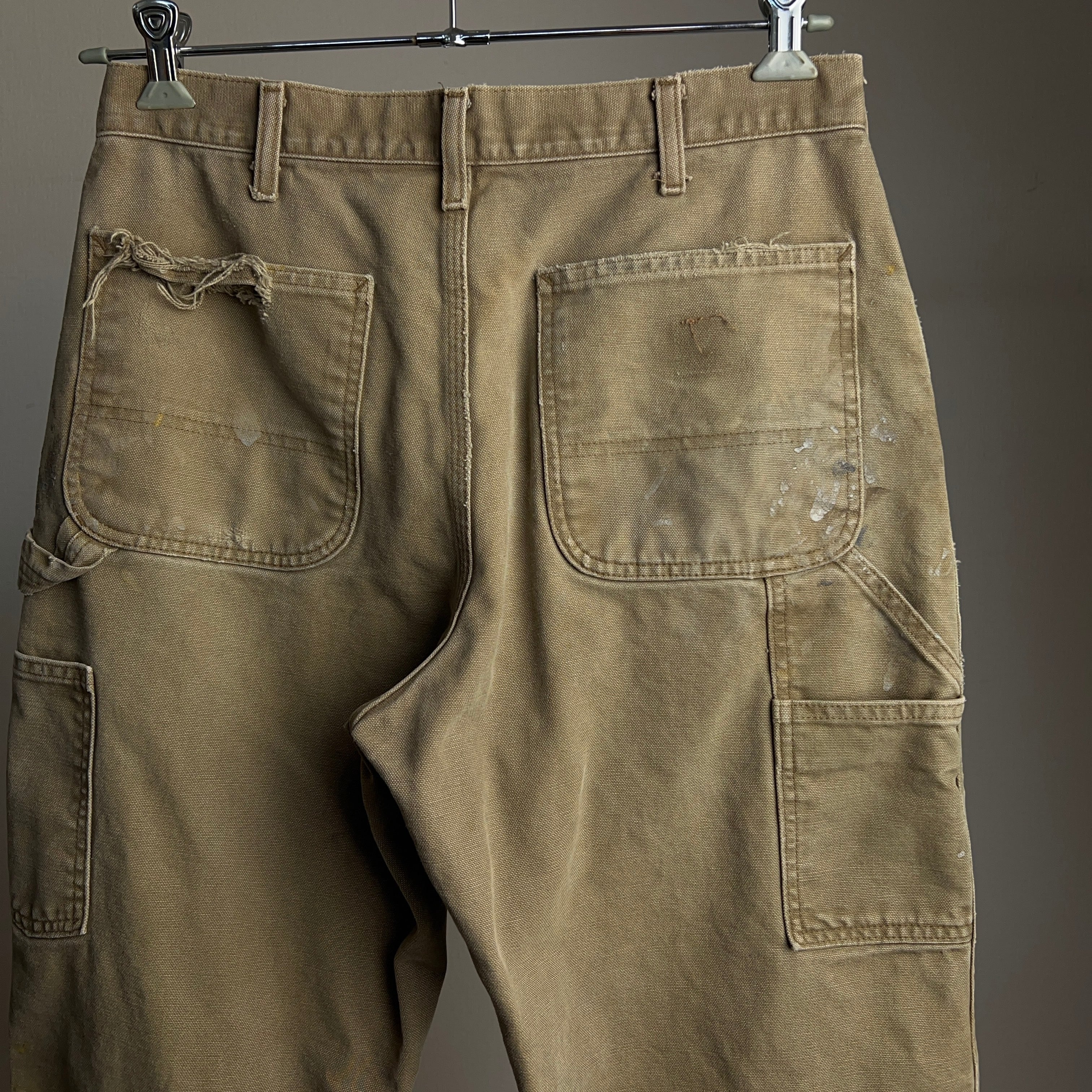 Carhartt Duck Painter Pants BORO W32 L34 カーハート ダック