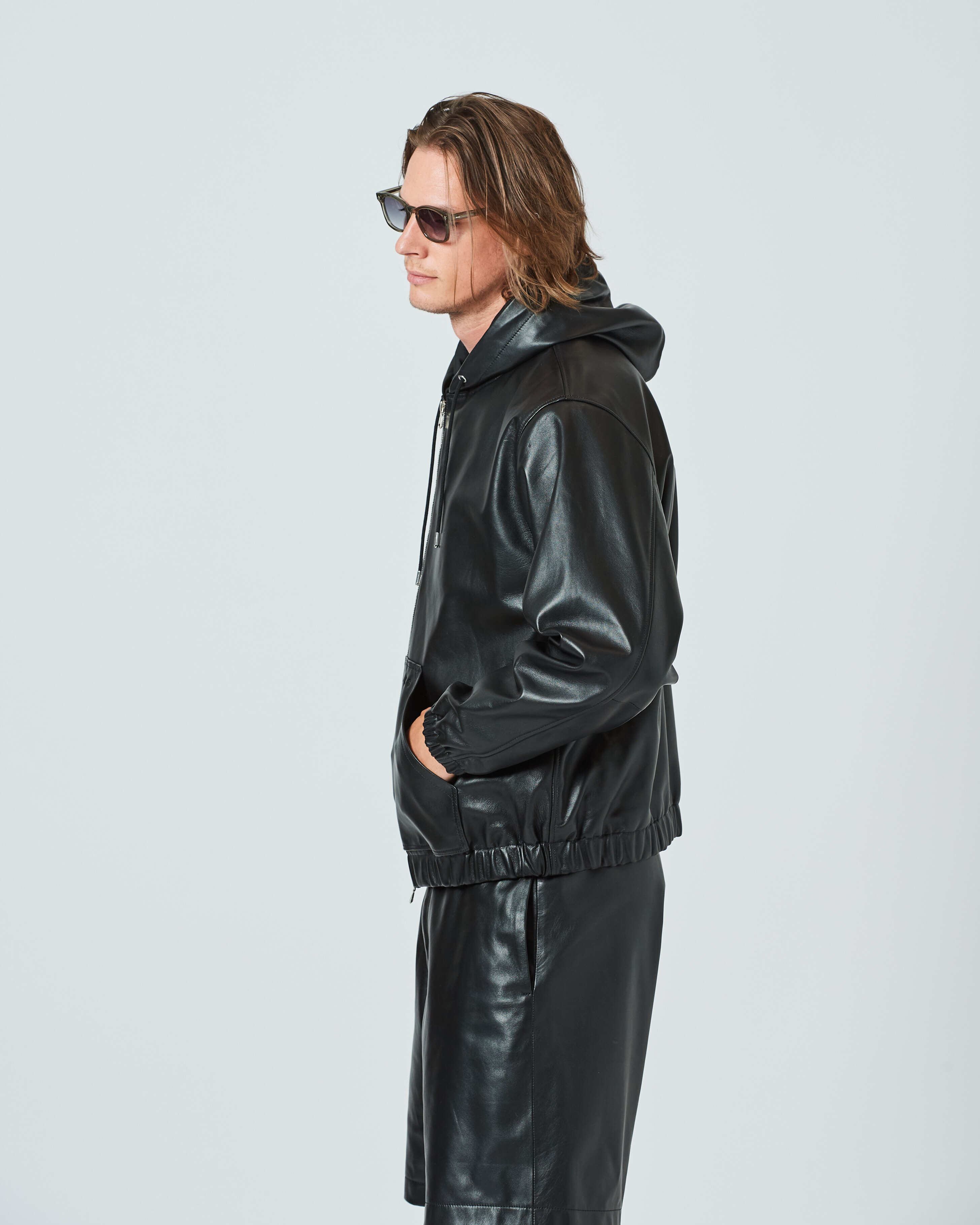 レザー フードジャケット | ACANTHUS ONLINE STORE