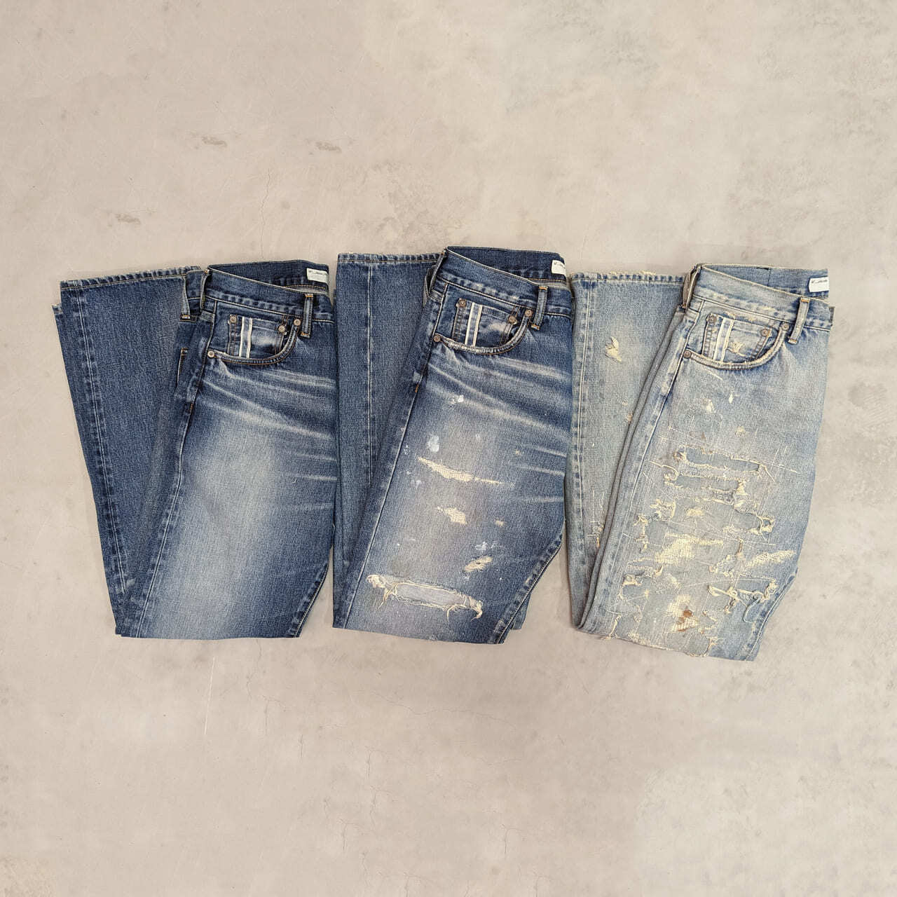 407XXB ENOUGH USED 2YW | BLUE SAKURA JEANS 公式サイト