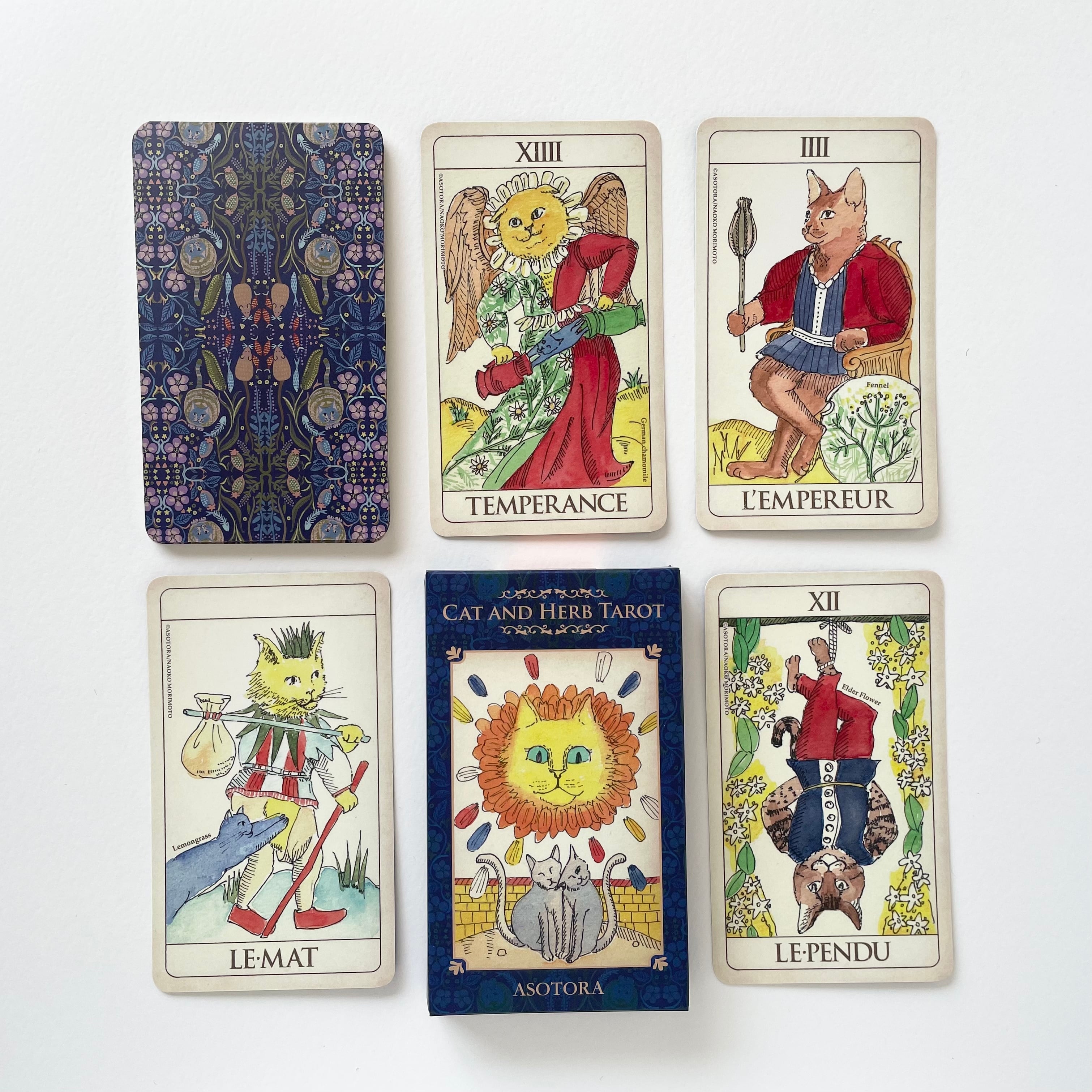 CAT AND HERB TAROT | あそびトランプ堂