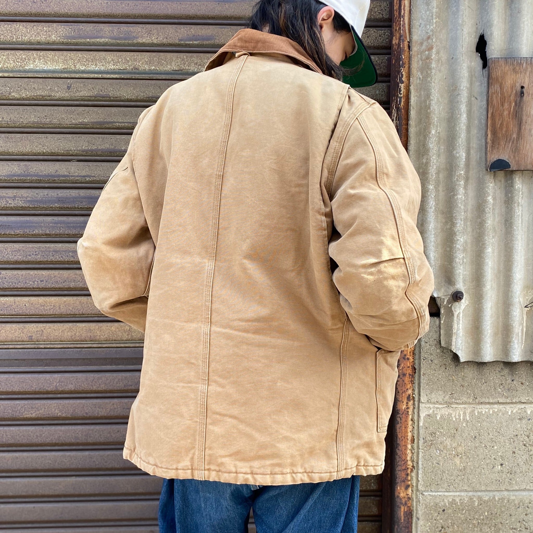 USA製 Carhartt カーハート トラディショナルコート メンズL相当 古着