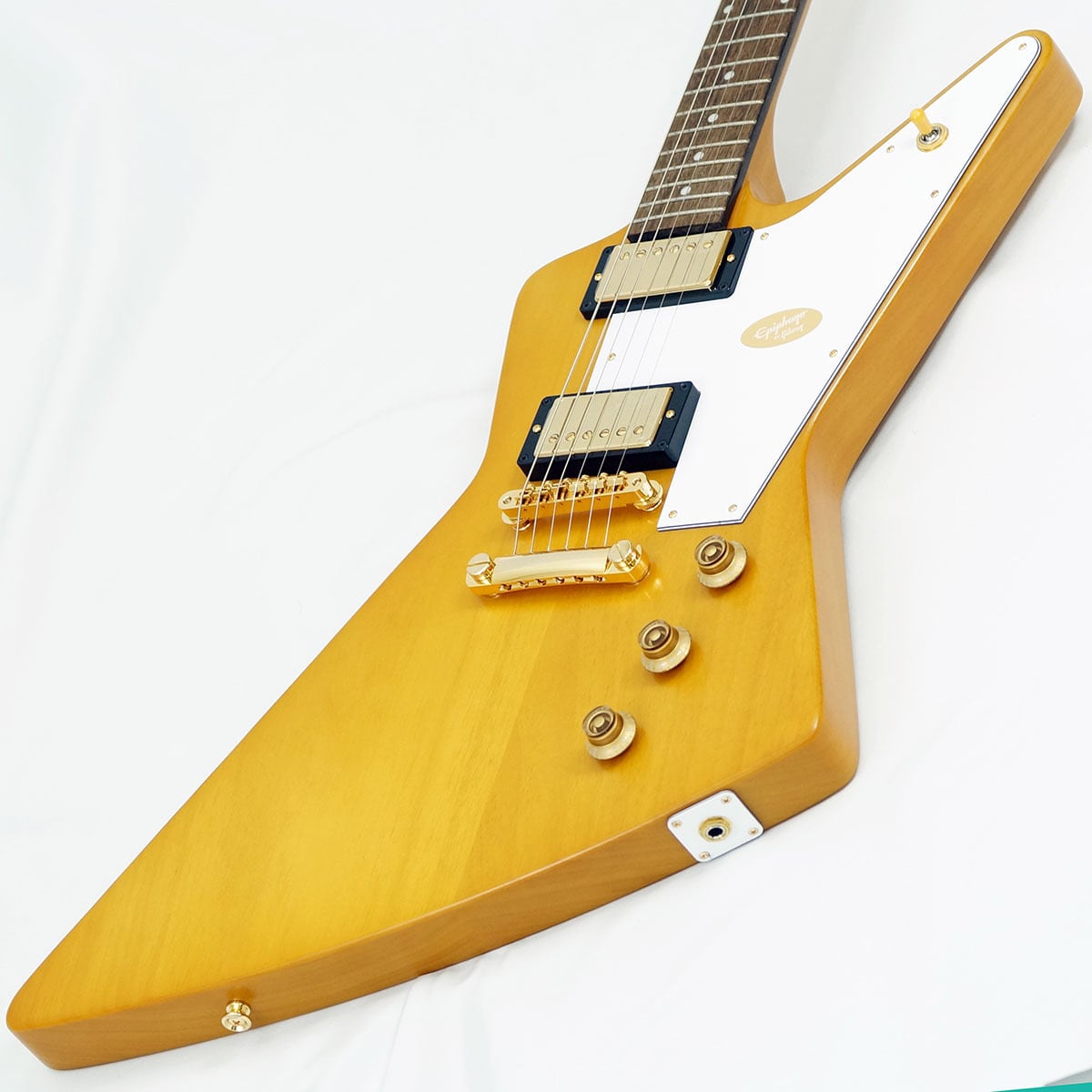 Epiphone Inspired by Gibson Custom Shop 1958 Korina Explorer (Aged