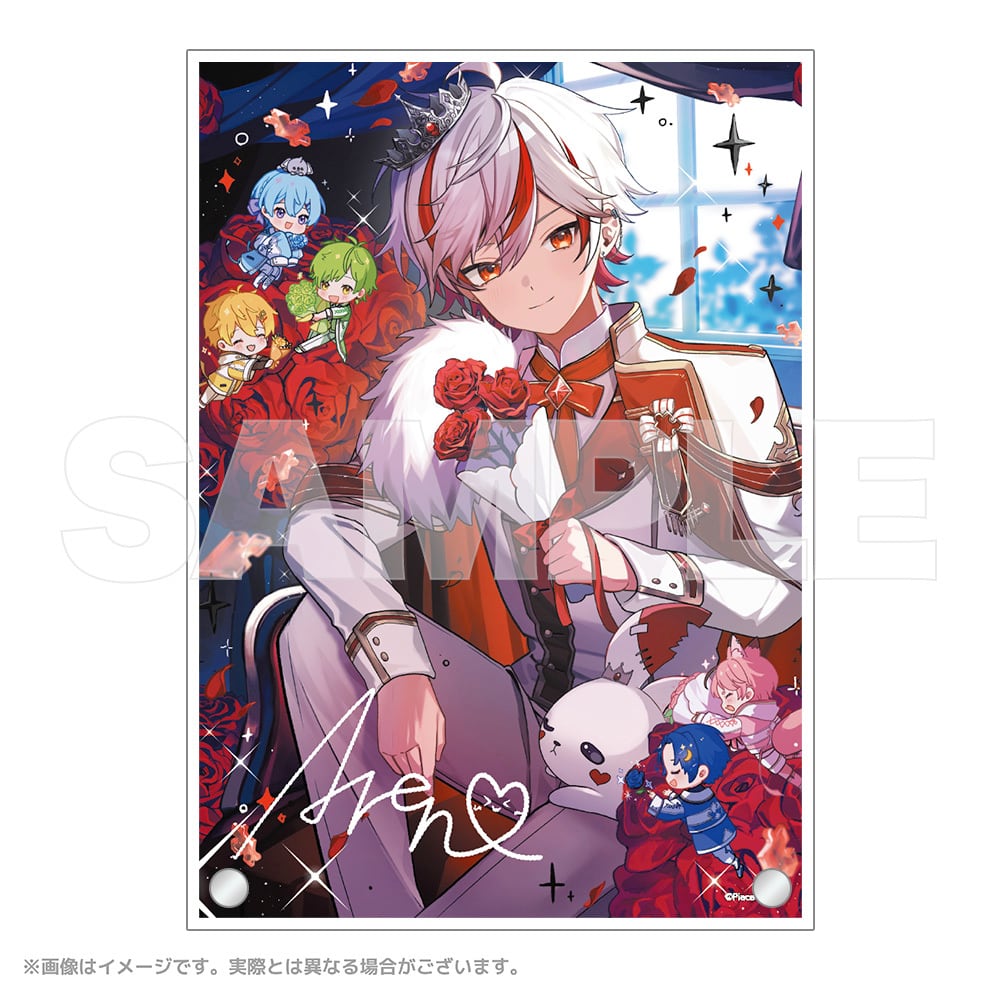 予約販売】バースデー記念 アクリルアートパネル あれんver. | Piece