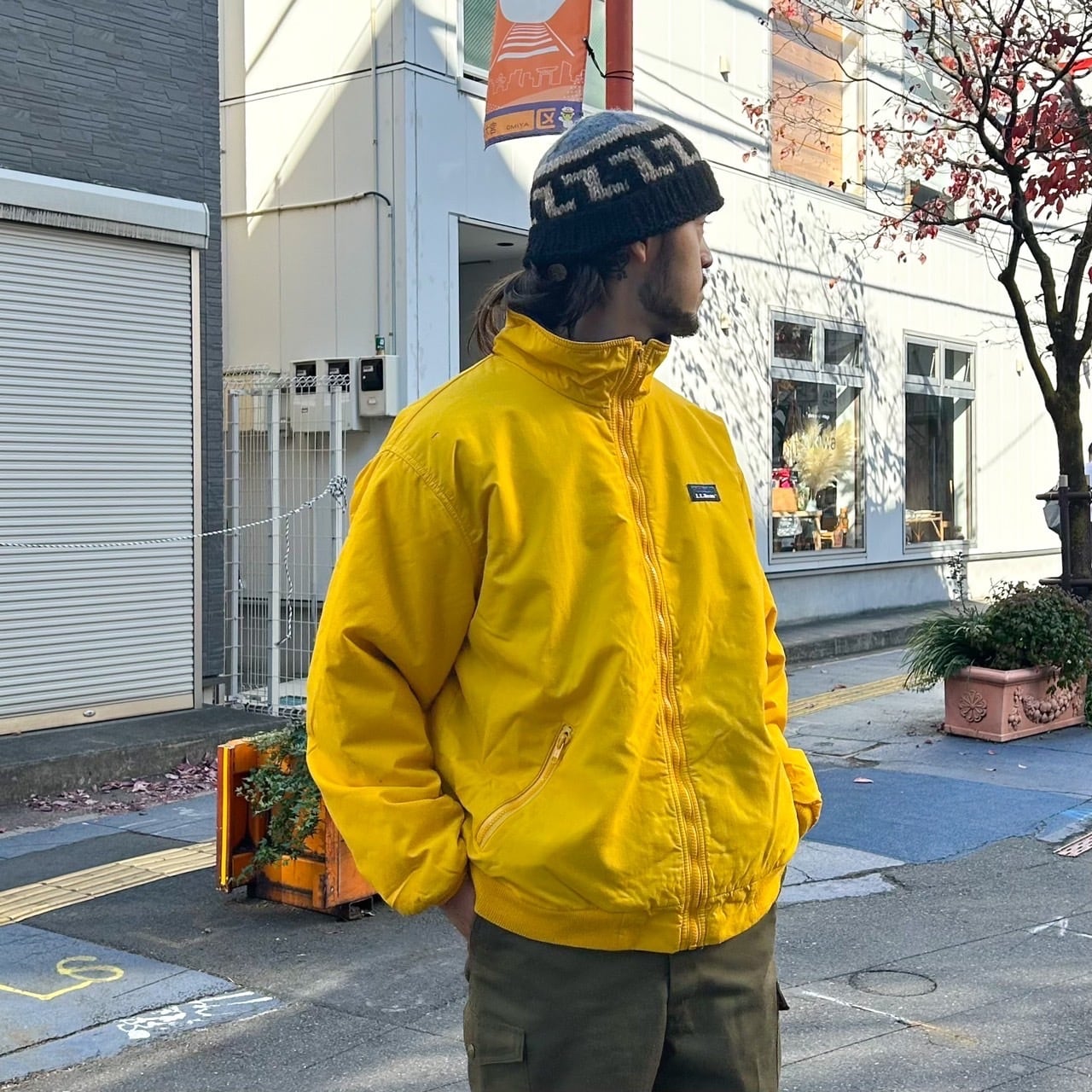 90's LL Bean WARM-UP JACKET / エルエルビーン ウォームアップ