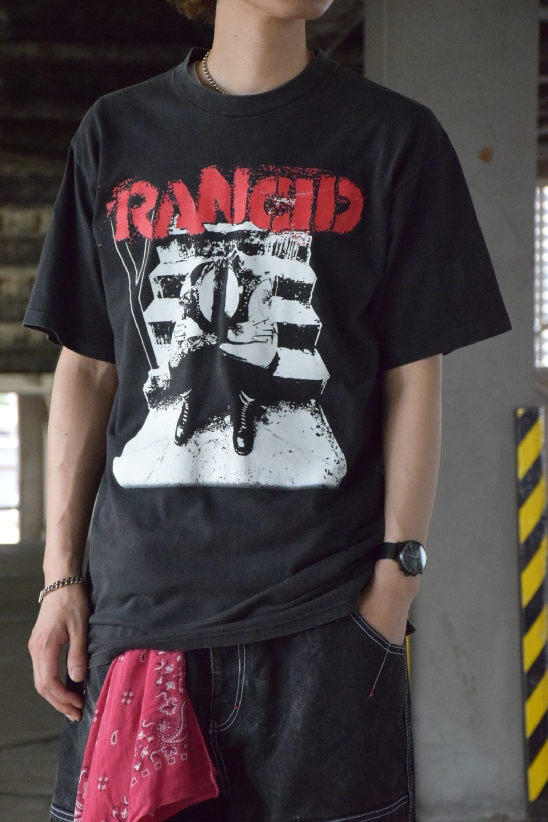 USA製 90's RANCID/ランシド BROCKUM パンク ロック バンドTシャツ