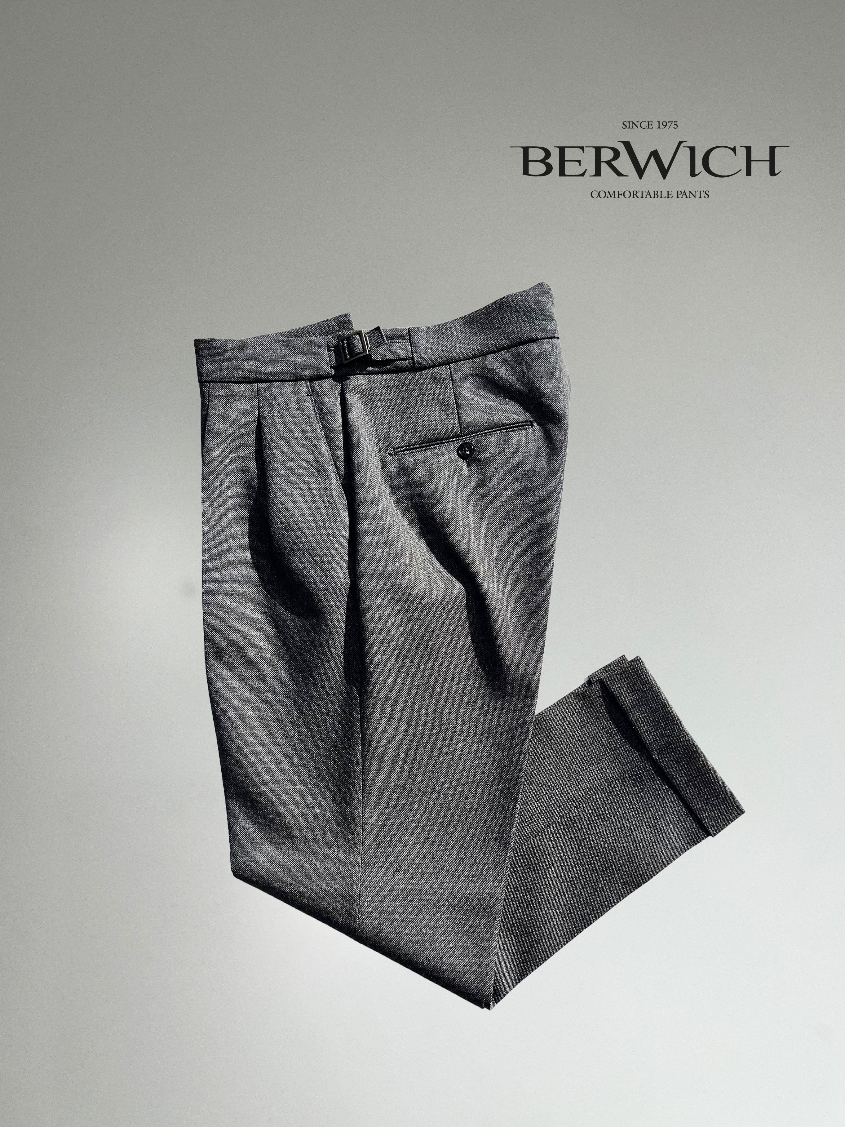 BERWICH ベルウィッチ サルーテ ウール シャークスキン パンツ BERWICH