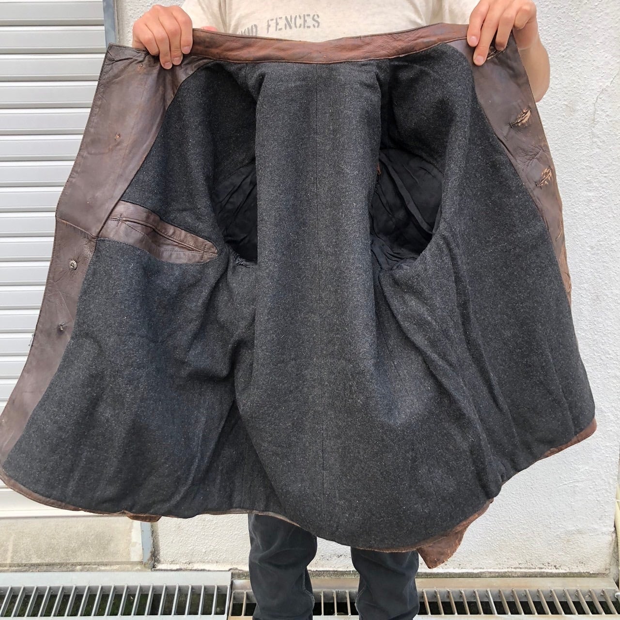 極上 貴重 40s ドイツ軍 実物 Uボート レザー ジャケット SS 武装