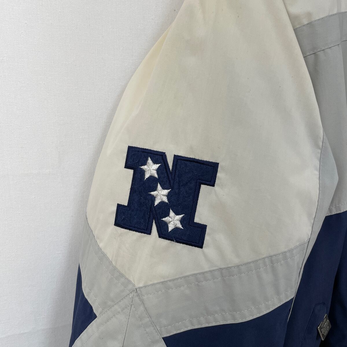 90s NUTMEG NFL ダラス・カウボーイズ ブルゾン 中綿 ジャケット 古着