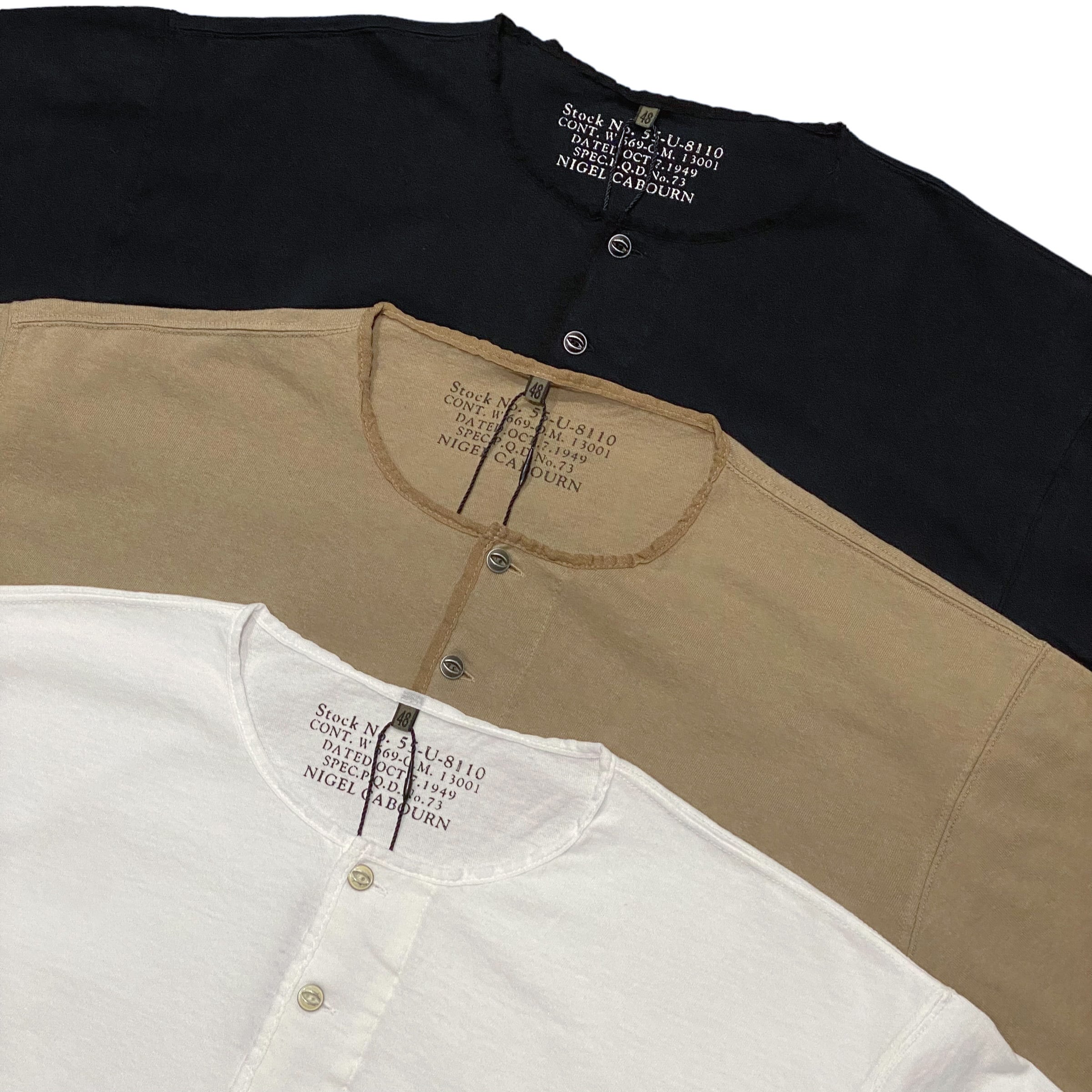 Nigel Cabourn 50s HENLEY NECK SHIRT (ナイジェルケーボン ヘンリー