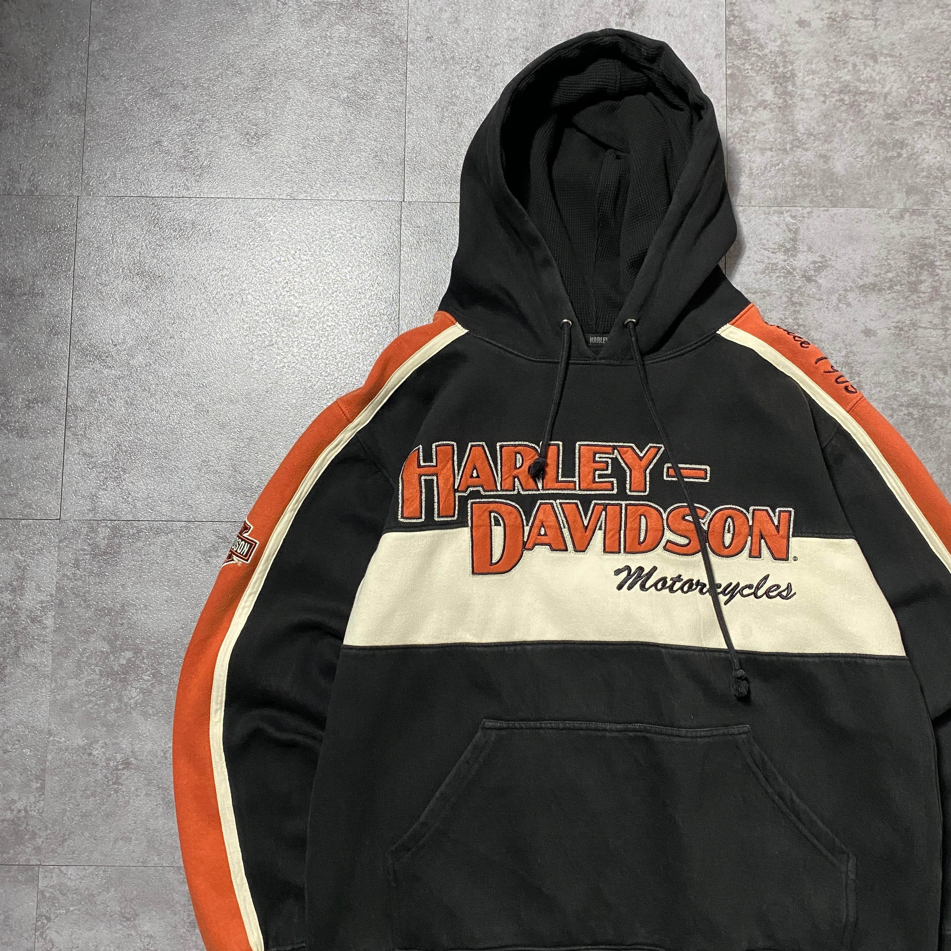 Harley-Davidson ハーレーダビッドソン 刺繍ロゴ アームロゴ