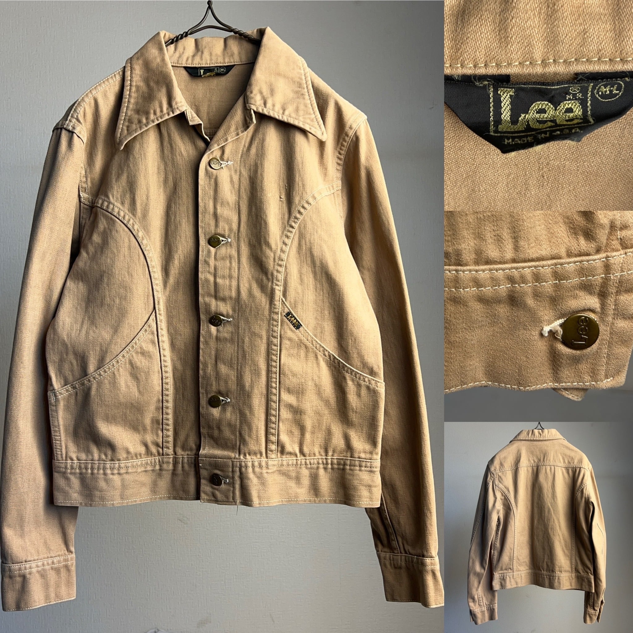 1970's Lee Moleskin Trucker Jacket 70年代 リー モールスキン
