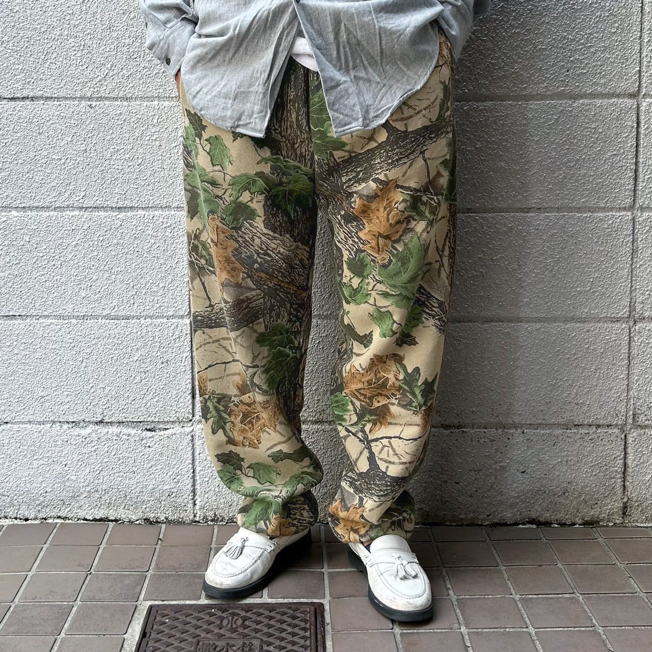 90's USA製 JERZEES Real Tree Camo Sweat Pants L / ジャージーズ