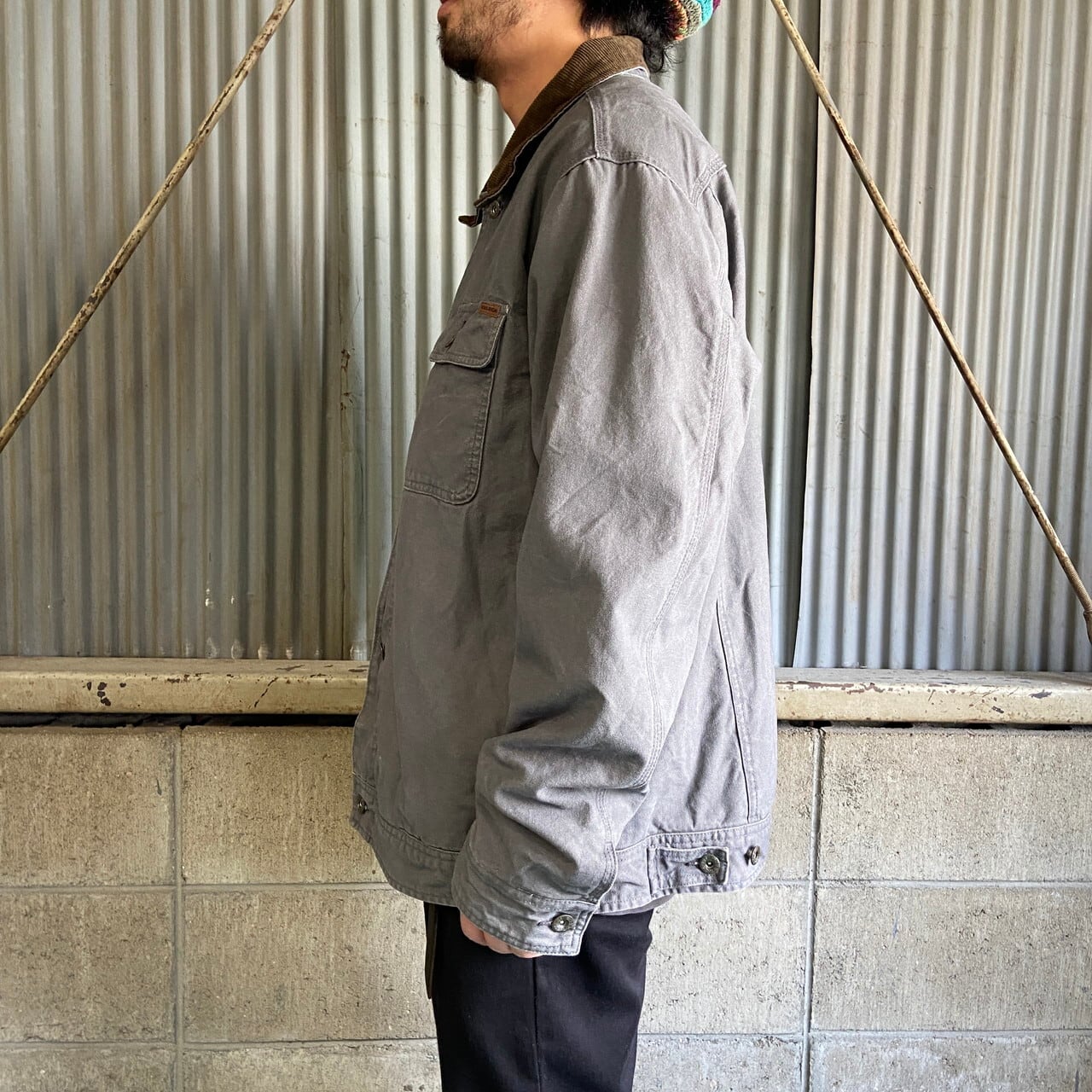 WOOLRICH ウールリッチ ダック地 ボアライナー ワークジャケット