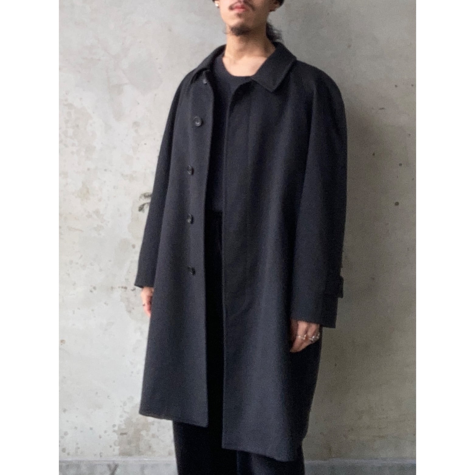 cashmere100% GIULIANO GROSSONI coat | used & vintage WATARU