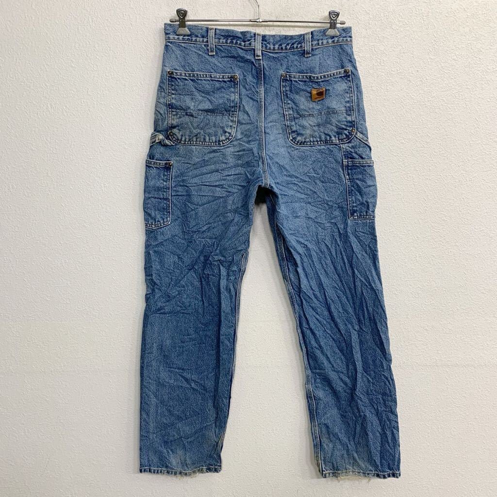 Carhartt デニムペインターパンツ W34 カーハート ダブルニー ブルー