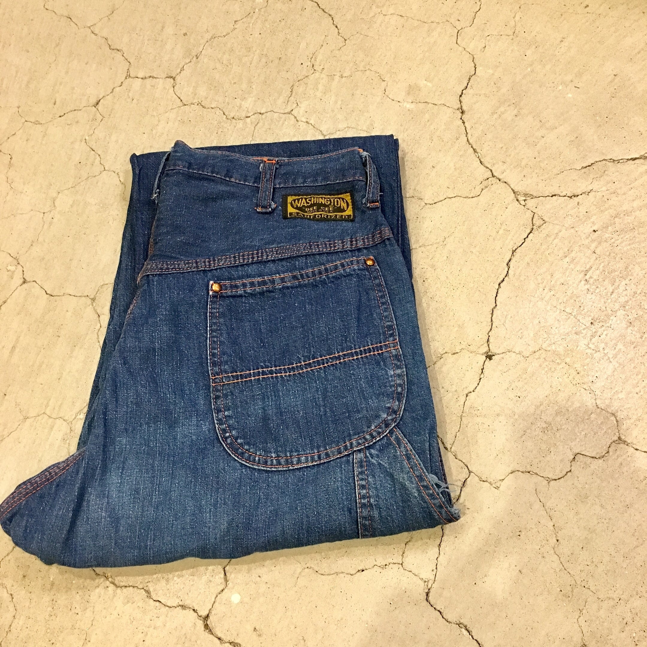 1960's WASHINGTON DEE CEE デニムペインターパンツ | BMC