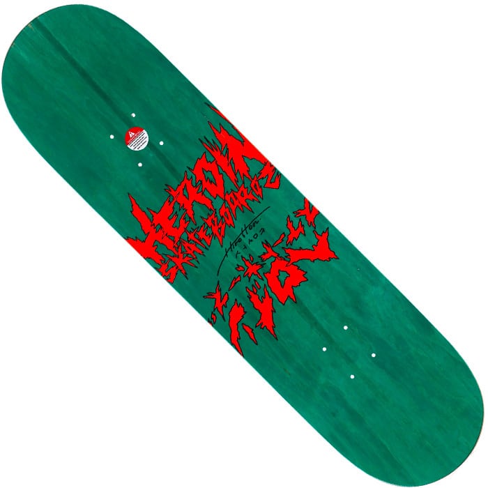 HEROIN ヘロイン デッキ スケボー WILSON DEAD REFLECTIONS 8.5 inch