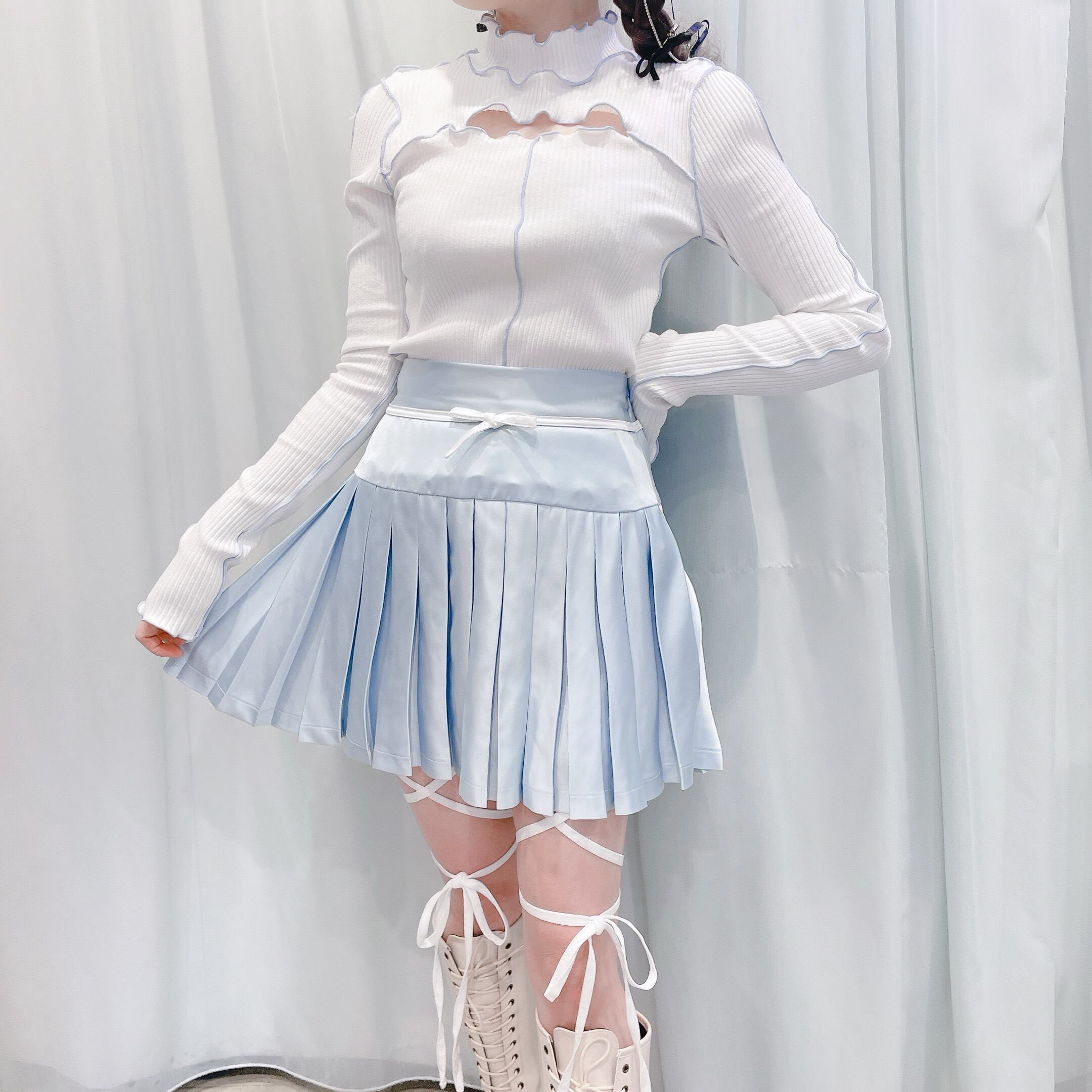 再入荷♡クロスリボンインナーショートパンツ | lilLilly official