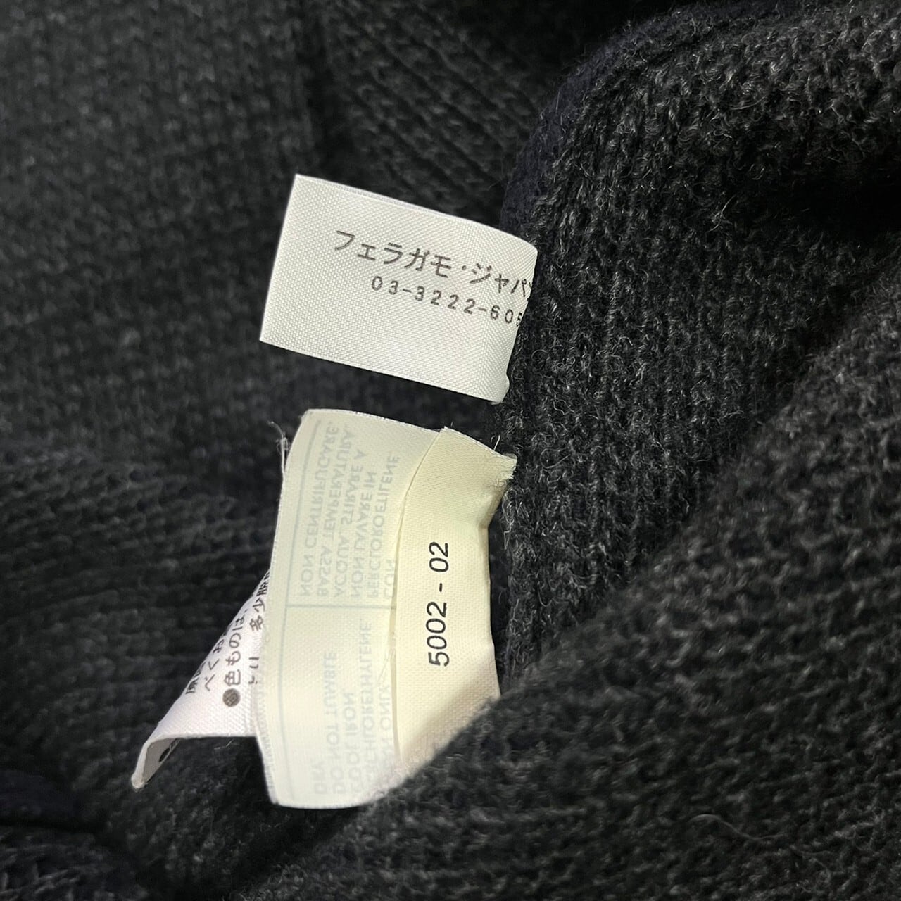 90s Salvadore Ferragamo Wool×Cashmere Drivers Knit ITALY製 | VOLAR