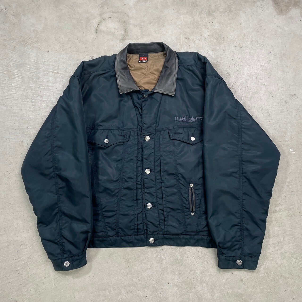 90年代 イタリア製 DIESEL ディーゼル ナイロントラッカージャケット
