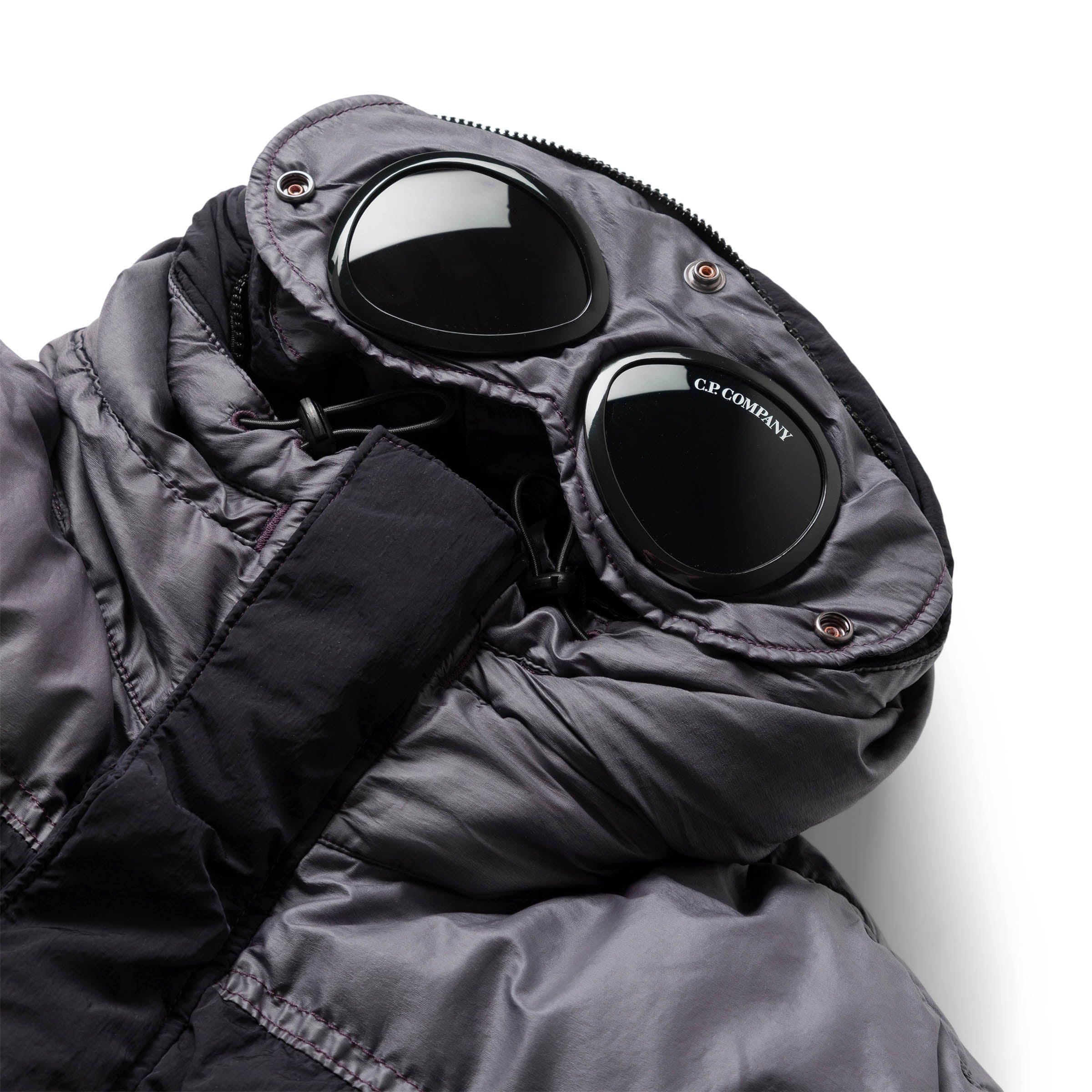 ECO CHROME-R MIXED GOGGLE DOWN JACKET NIGHTSHADE | BODEGA – Bodega