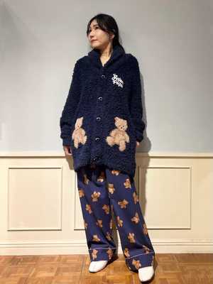 HOLIDAY】【HOMME】ジェラートスノーベアジャガードショール