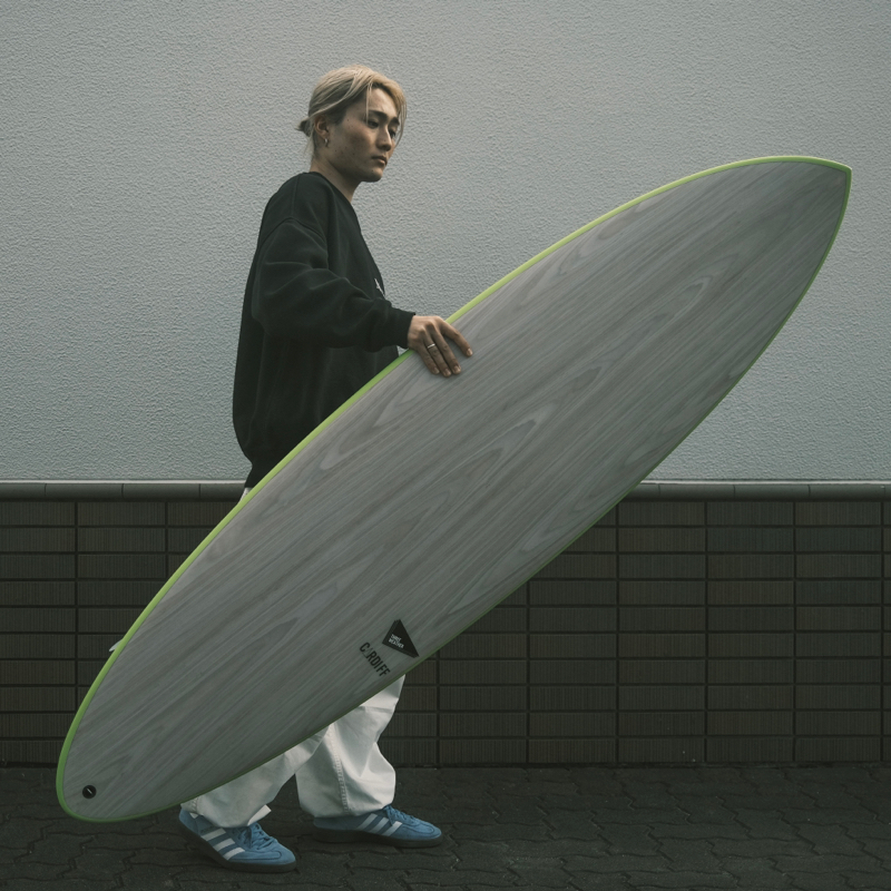 THREE WEATHER スリーウェザー CARDIFF カーディフ 6'4 サーフボード