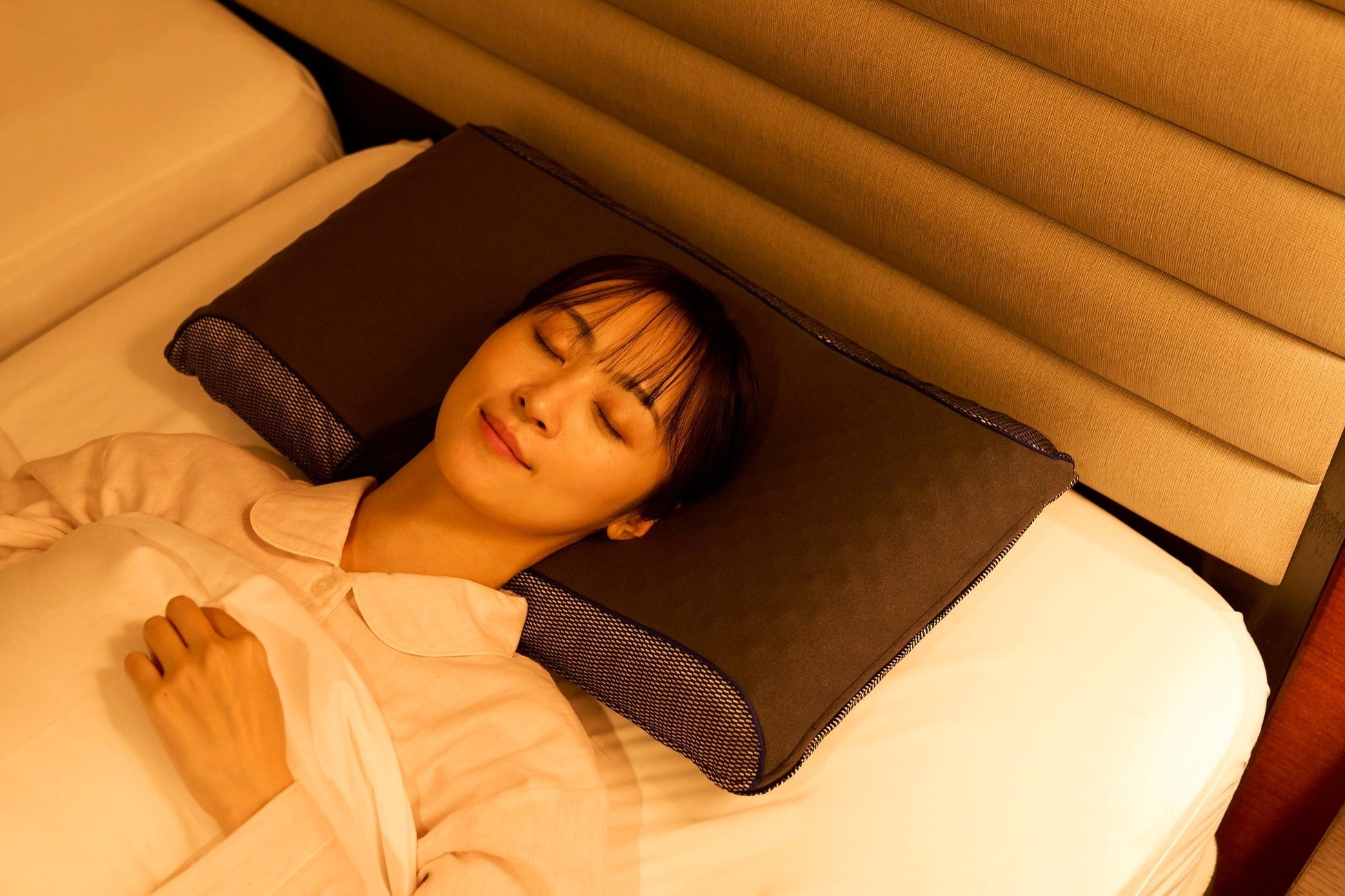 東京プリンスホテルの「やさしい快眠サポートステイ」にて、【昭和西川