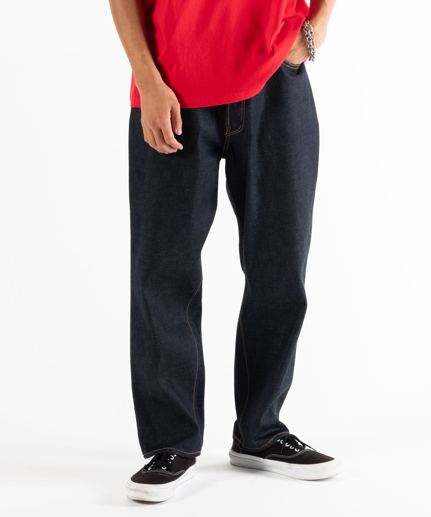 10L STRIGHT FIT DENIM PANTS 