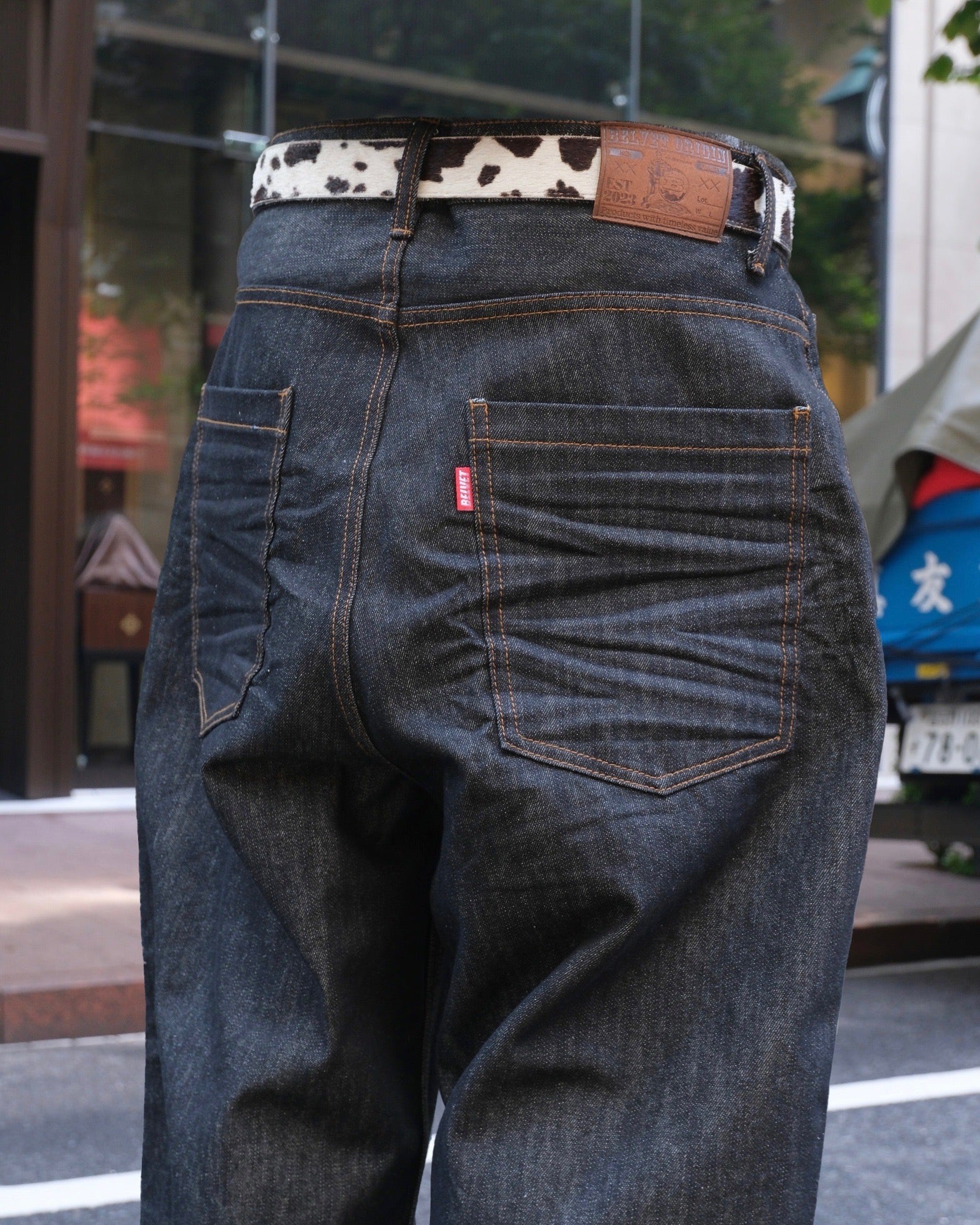 Baggy rigid denim – BELVET