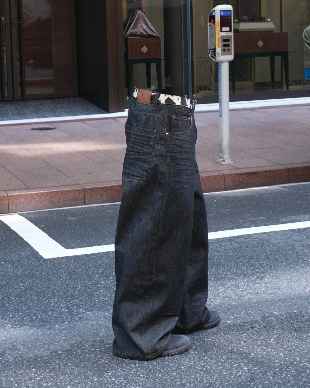 Baggy rigid denim – BELVET