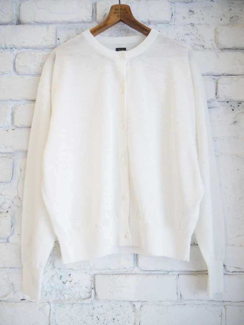 BATONER 【WOMEN'S】バトナー チョマクルーネックカーディガン（BN