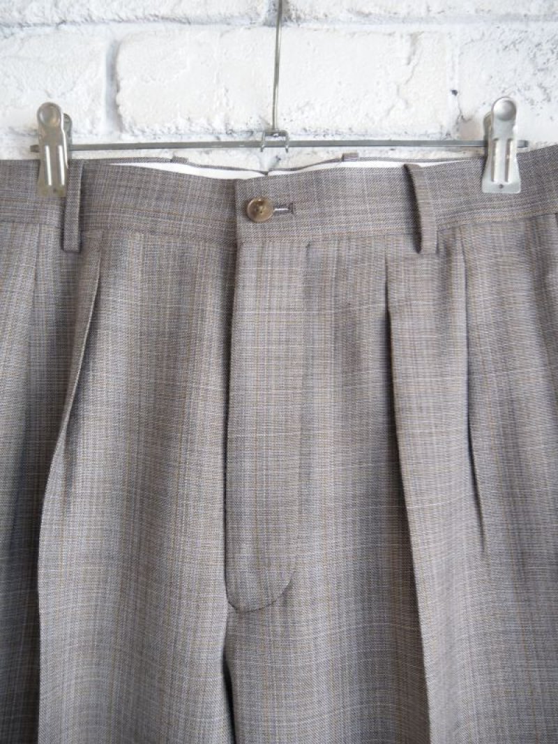 MAATEE&SONS 永遠SLACKS WOOLMATCHECK マーティーアンドサンズ 永遠